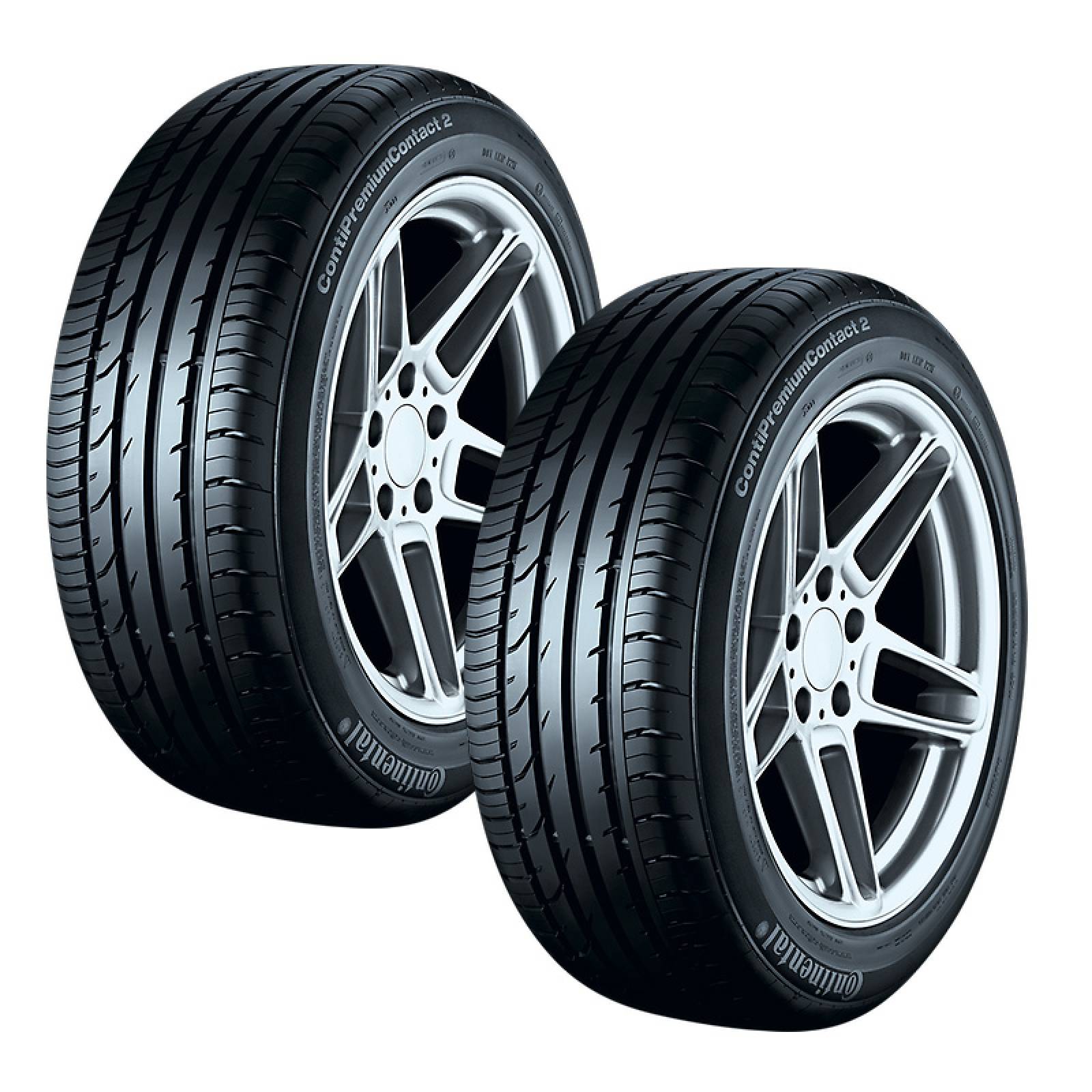 Paquete de 2 LLANTAS 215 55 R17 CONTINENTAL CONTIPREMIUMCONTACT 2 94V