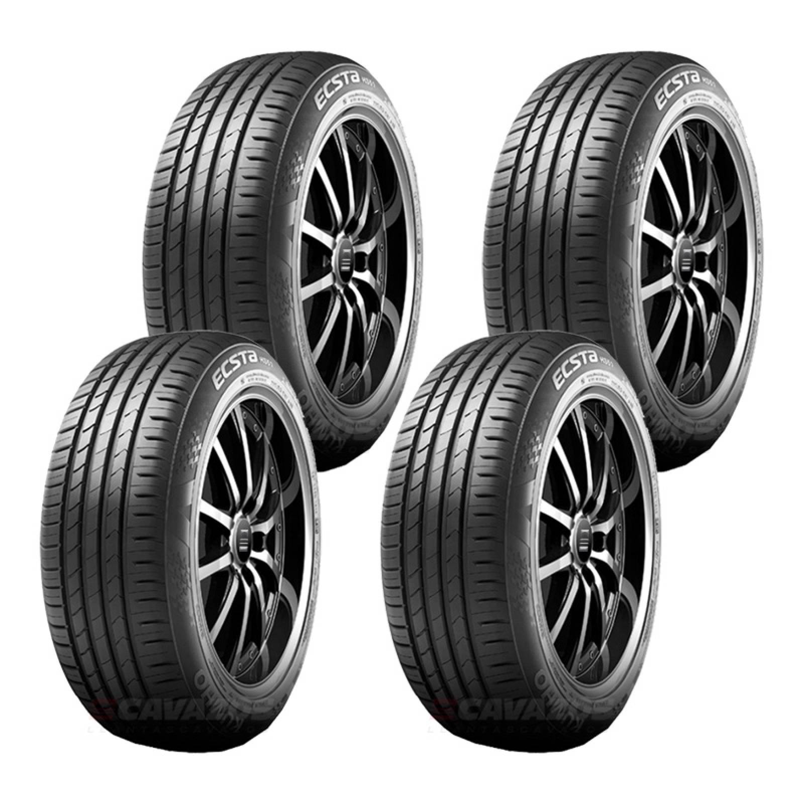 PAQUETE DE 4 LLANTAS 205/55 R16 KUMHO ECSTA HS51 91H