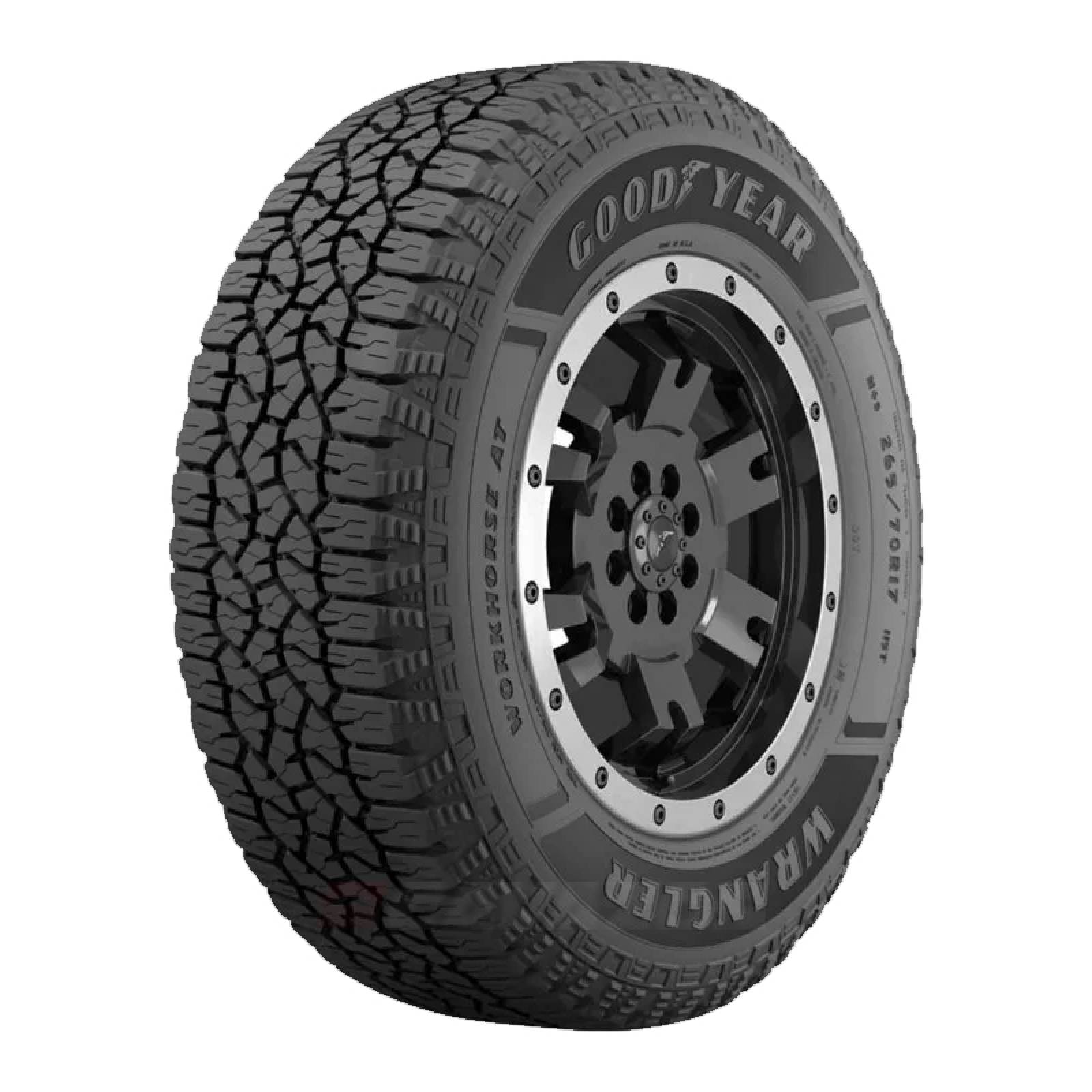 PAQUETE DE 4 LLANTAS 235/75 R15 GOODYEAR WRANGLER WORKHORSE AT 109S