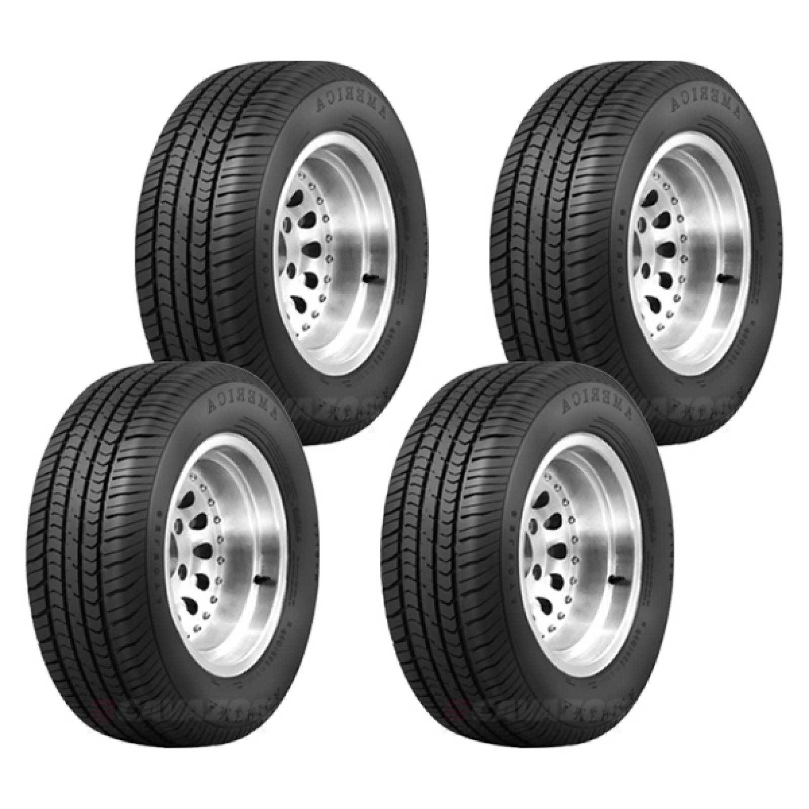 PAQUETE DE 4 LLANTAS 205/70 R14 TORNEL AMERICA SELECTA 93S