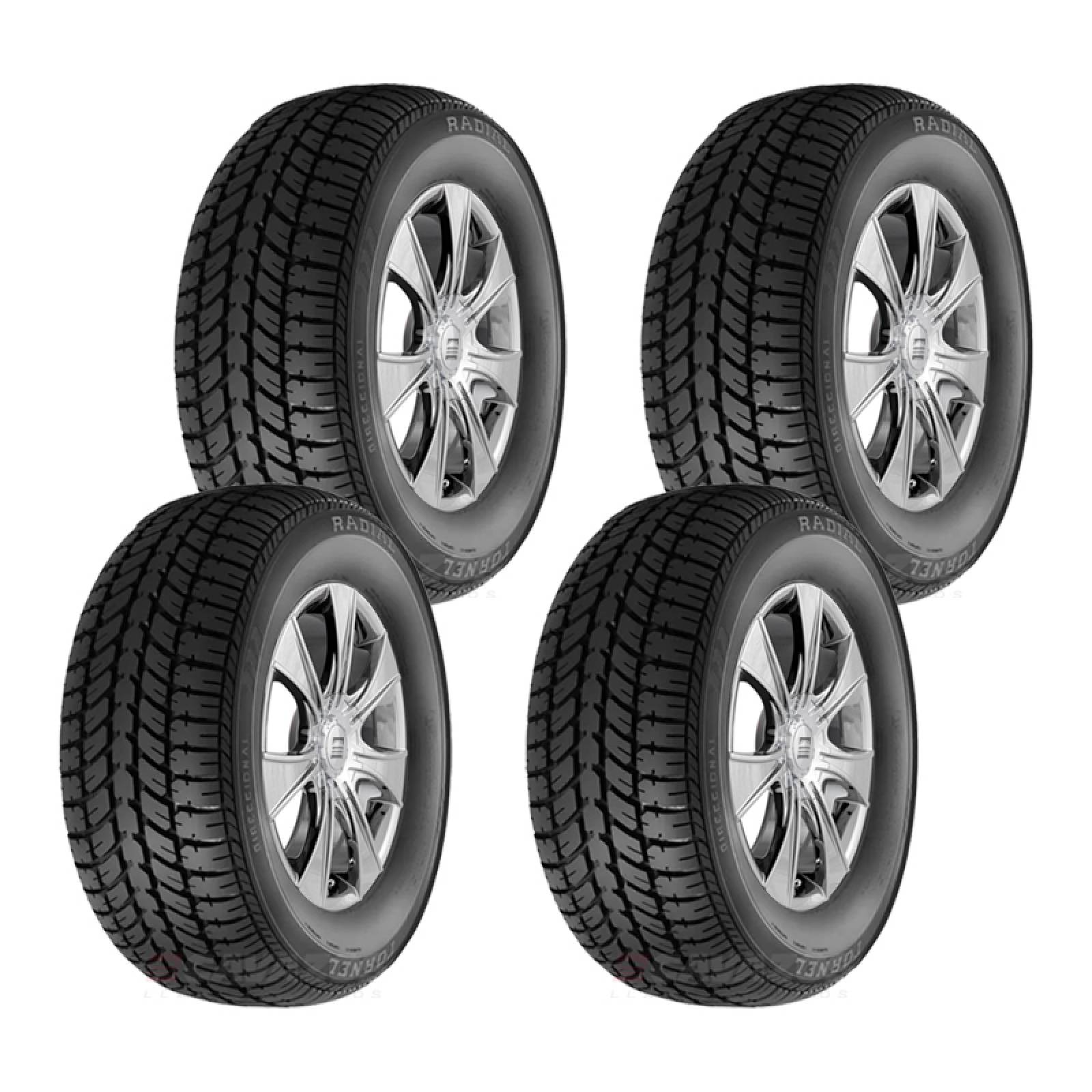 PAQUETE DE 4 LLANTA 185/60 R13 TORNEL DIRECCIONAL 80S