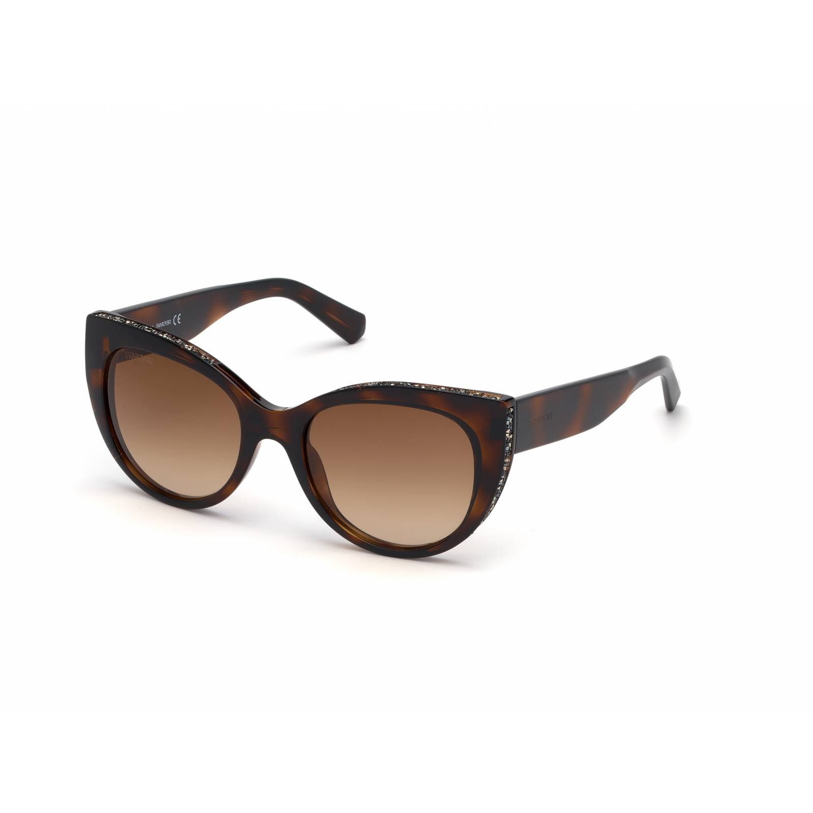 Lentes para Sol SWAROVSKI con protección UV para mujer Modelo SK0202  Color Havana