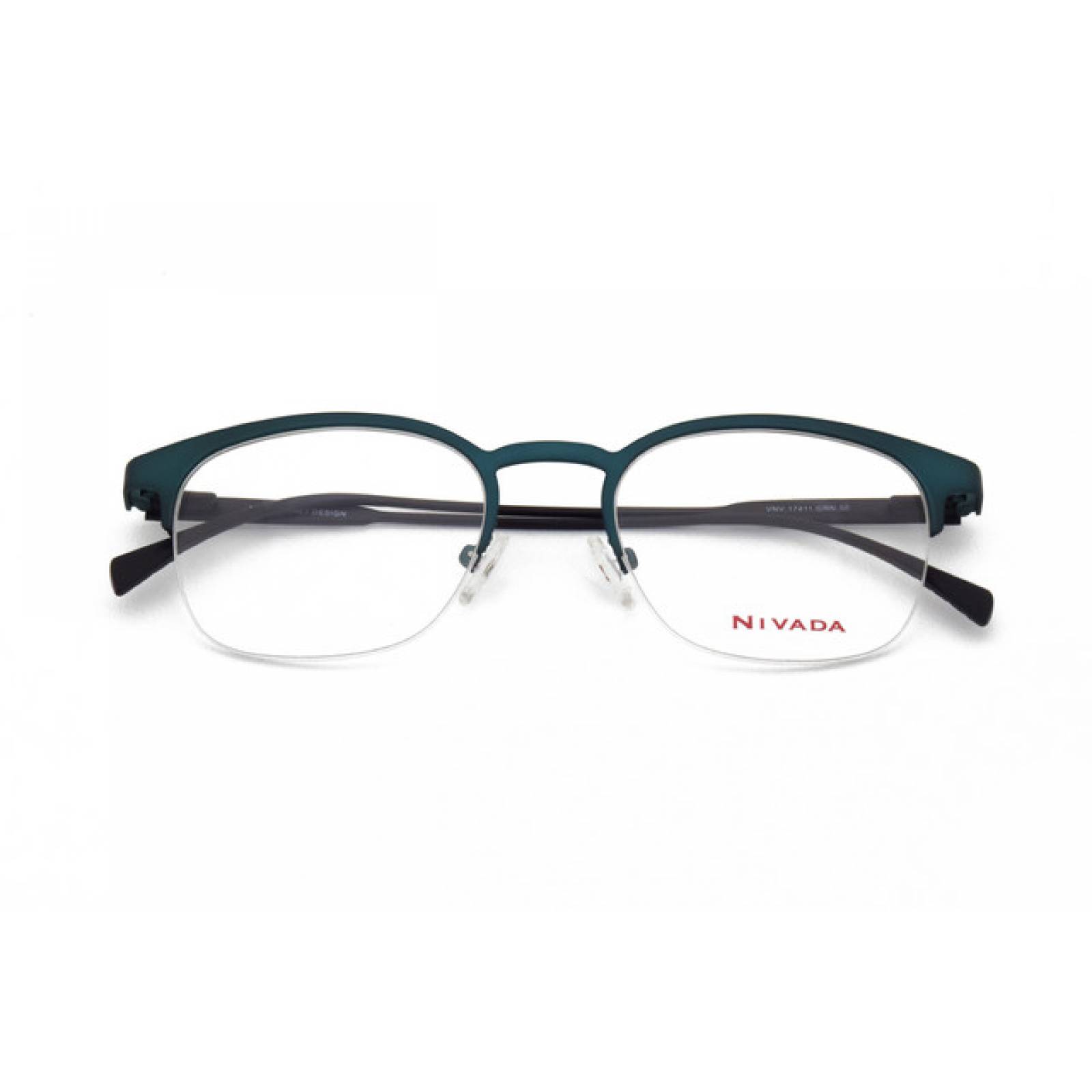 Lentes oftalmicos NIVADA para Hombre NV17411 Metal Armazon Original