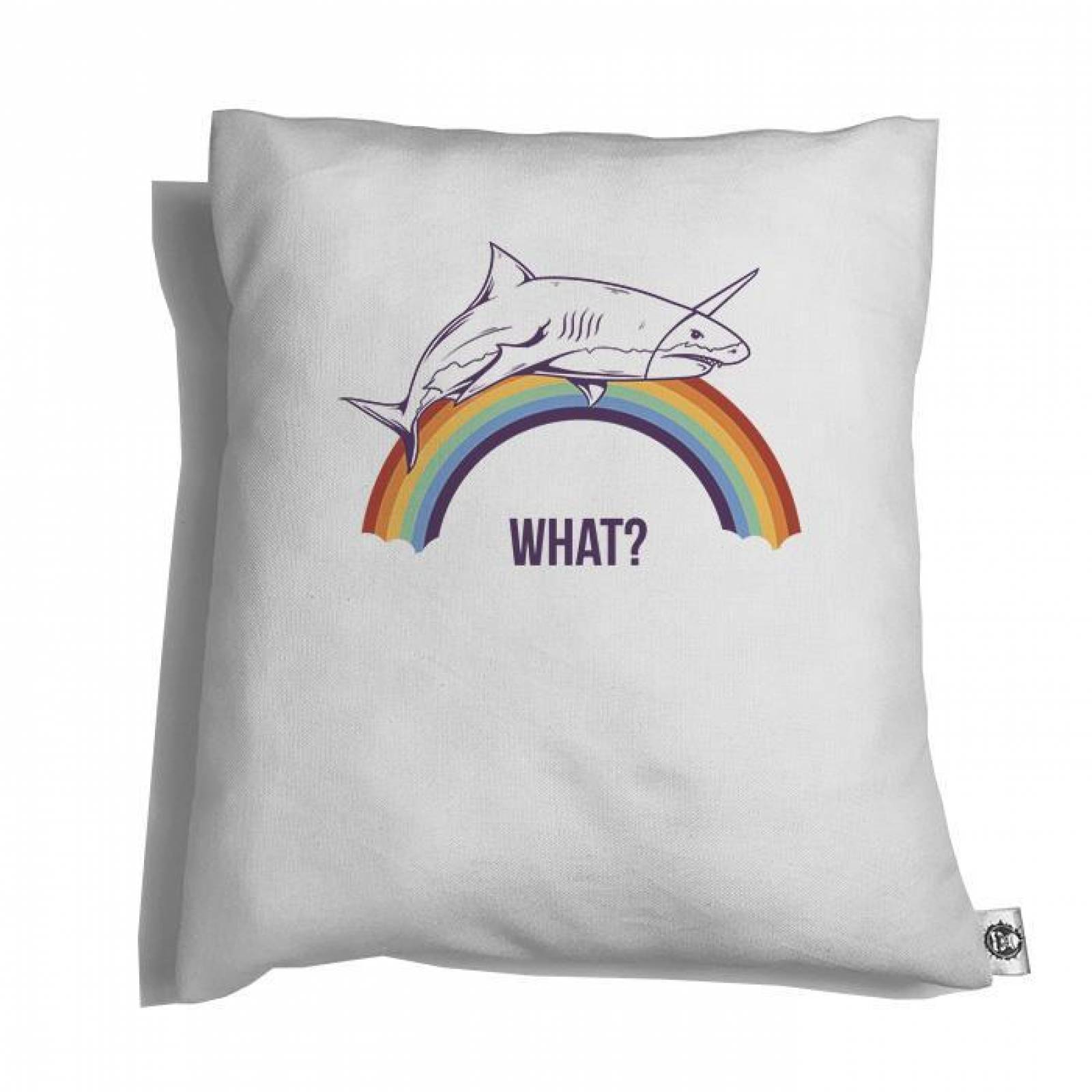 Cojín Decorativo Tiburón Unicornio 