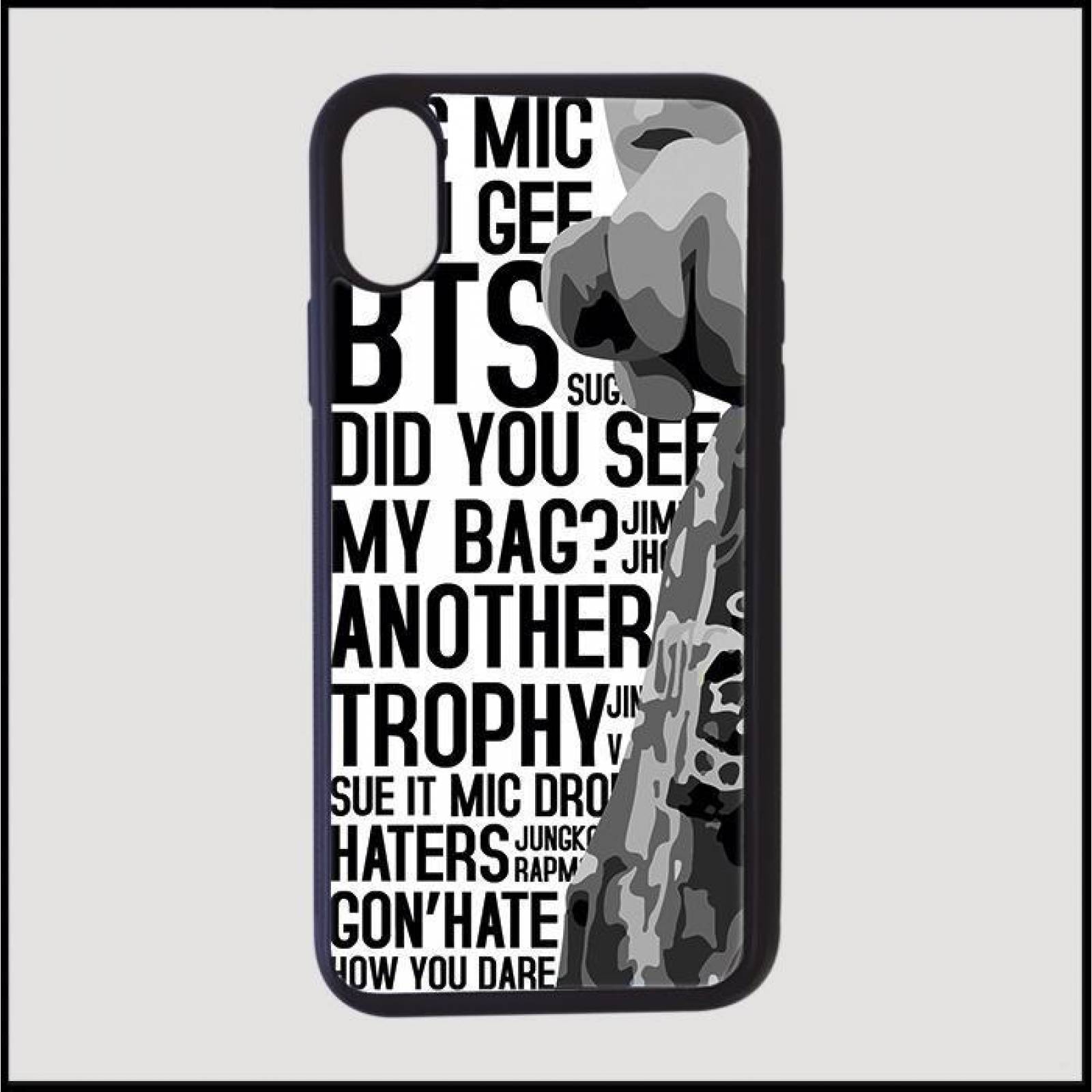 Funda Celular BTS Mic Drop iPhone XS Max