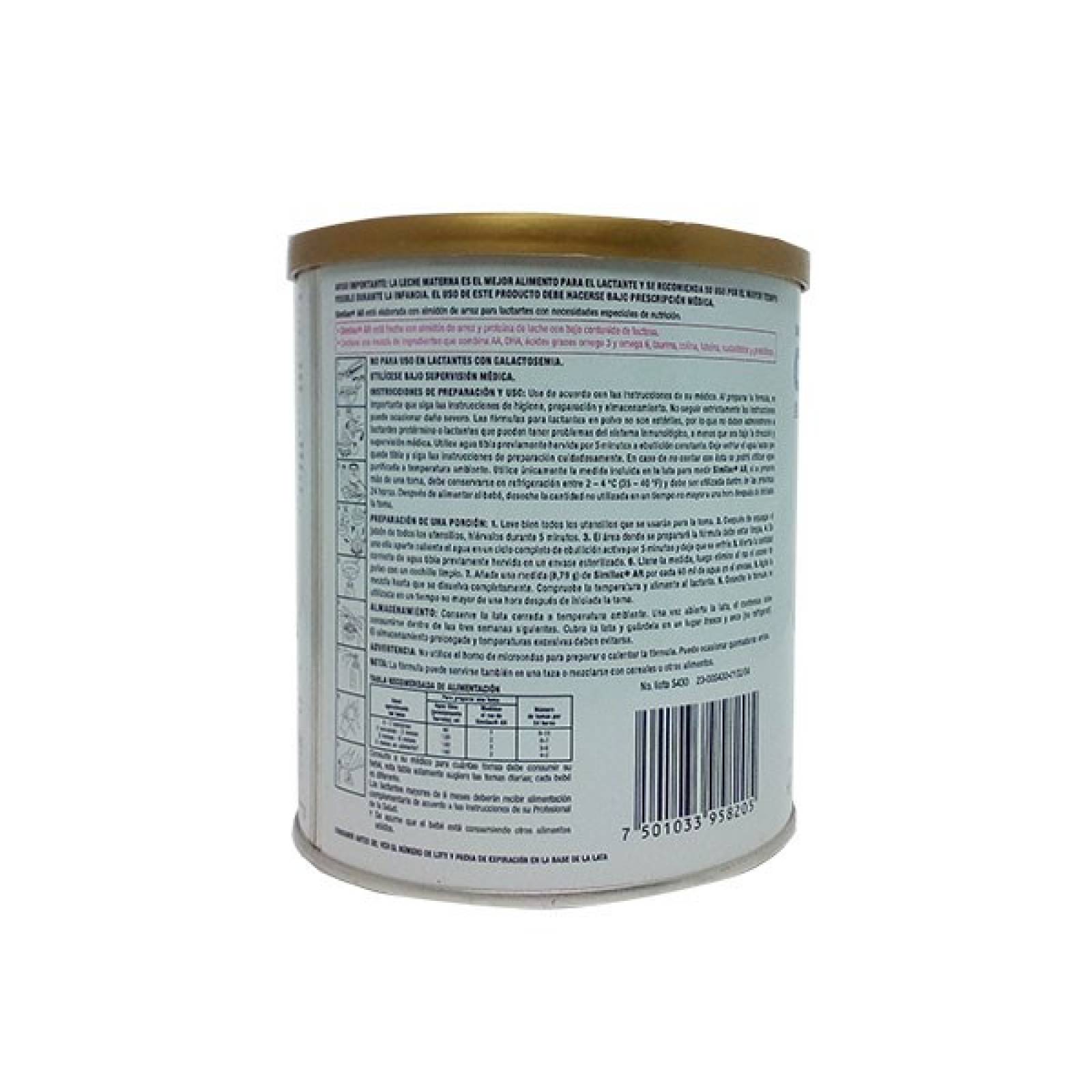 SIMILAC AR BAJA LACTOSA PVO 375GR C 2