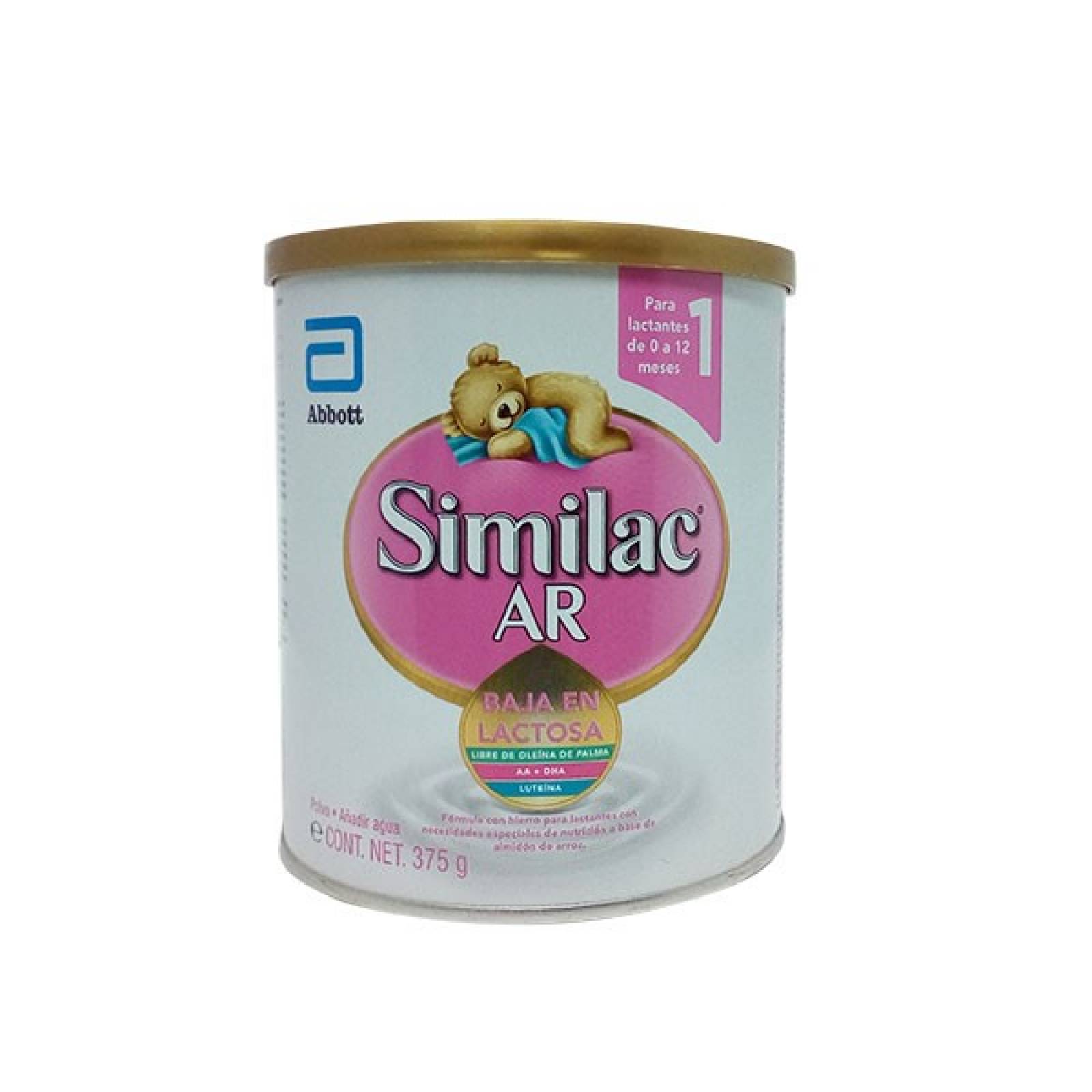 SIMILAC AR BAJA LACTOSA PVO 375GR C 2