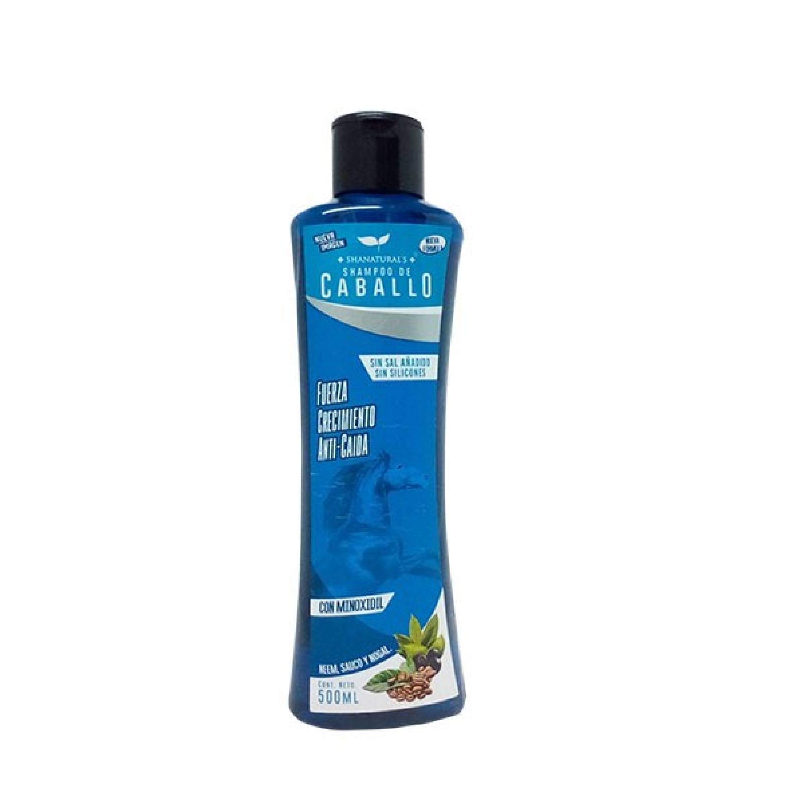 SHAMPOO DE CABALLO AZUL 500 ML SHANATURALS