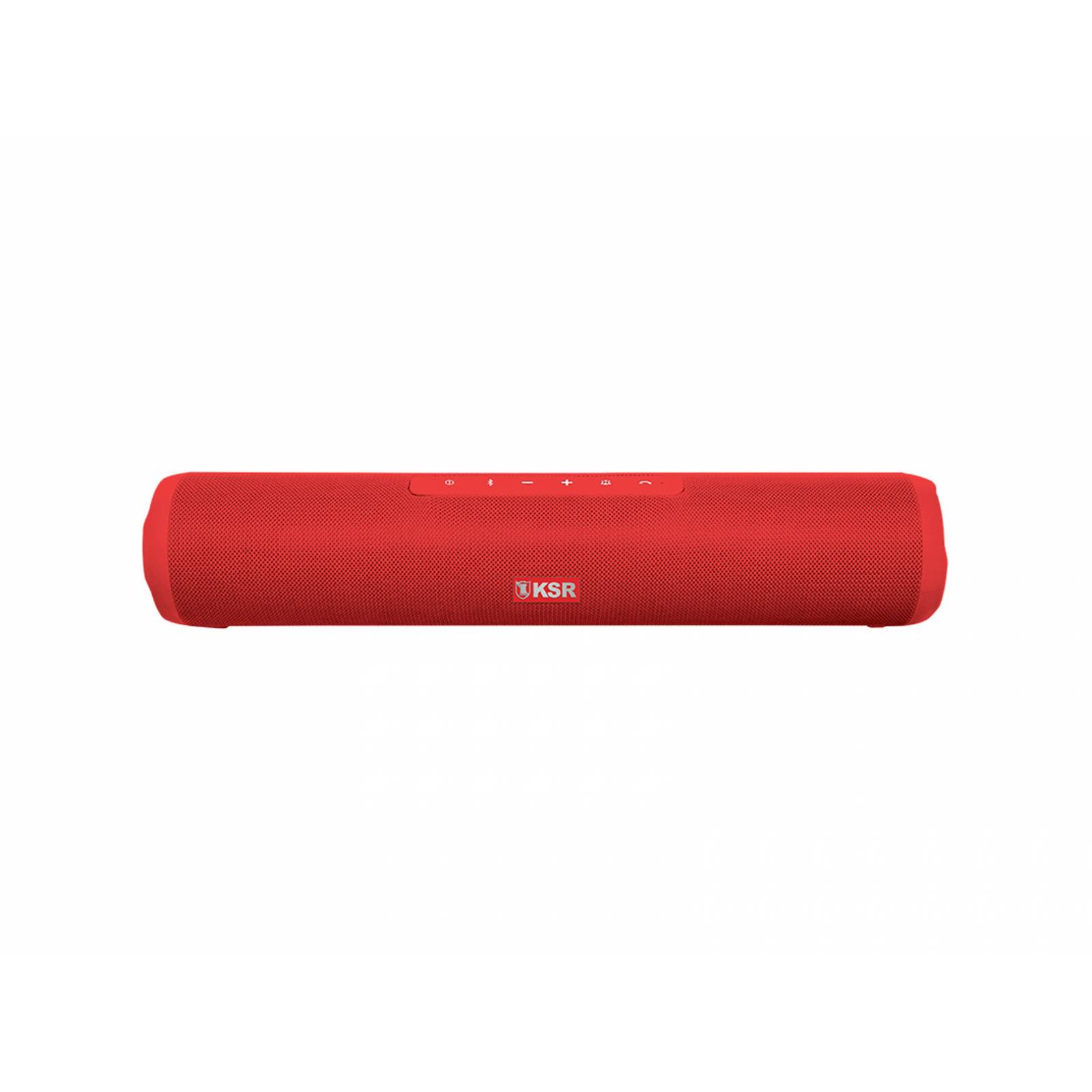 Bocina KSR-LINK Recargable con Bluetooth Color Rojo, 2,900 W PMPO - Kaiser