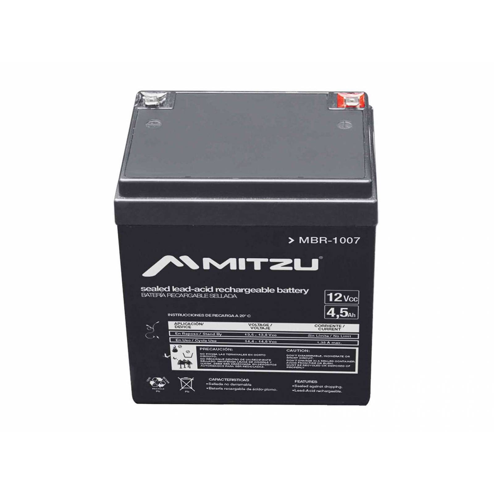 BaterÃ­a Sellada Recargable De Ãcido Mbr-1007