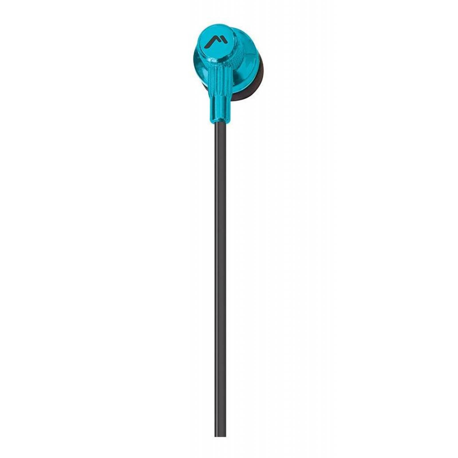 Audífonos Metálicos Mitzu Ergonómicos Resistentes Mh-2014 Azul