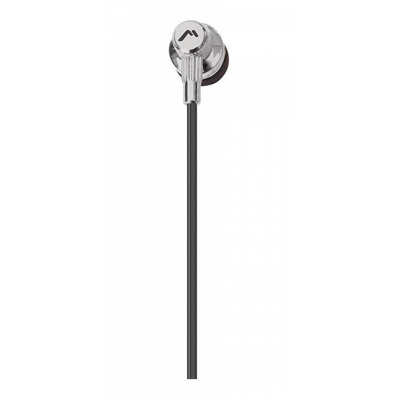 Audífonos Metálicos Mitzu Ergonómicos Resistentes Mh-2014 Gris