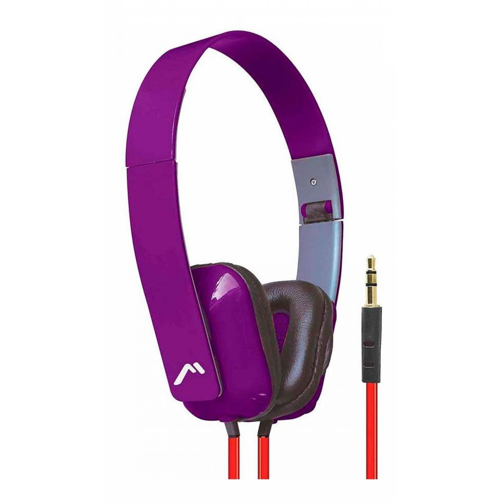 Audífonos Diadema Mitzu Plegable Con Aislante De Ruido Violeta