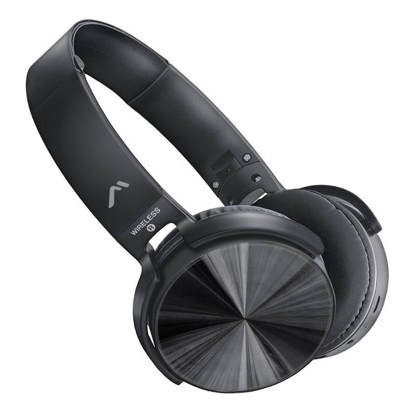 Audífonos Diadema Mitzu Inalámbricos Bluetooth Mh-8097 Negro