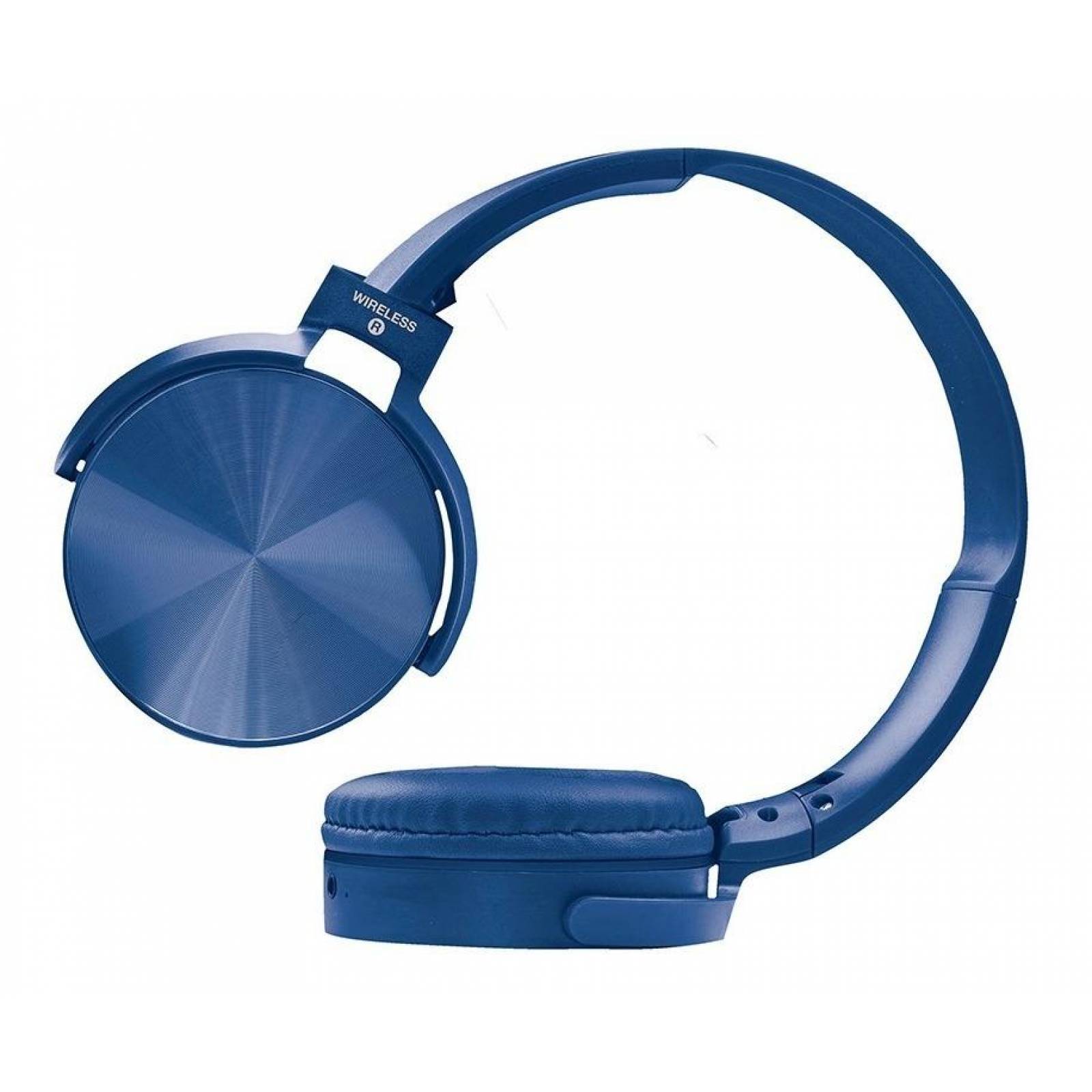 Audífonos Diadema Mitzu Inalámbricos Bluetooth Mh-8097 Azul