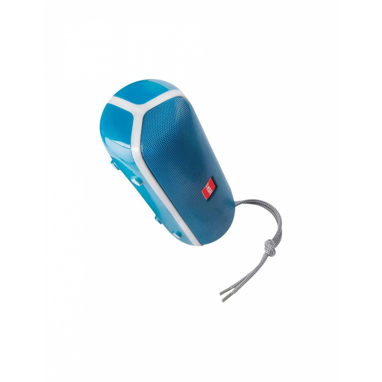 Bocina recargable Kaiser con KSR-Link y Bluetooth KSW-3001 Azul