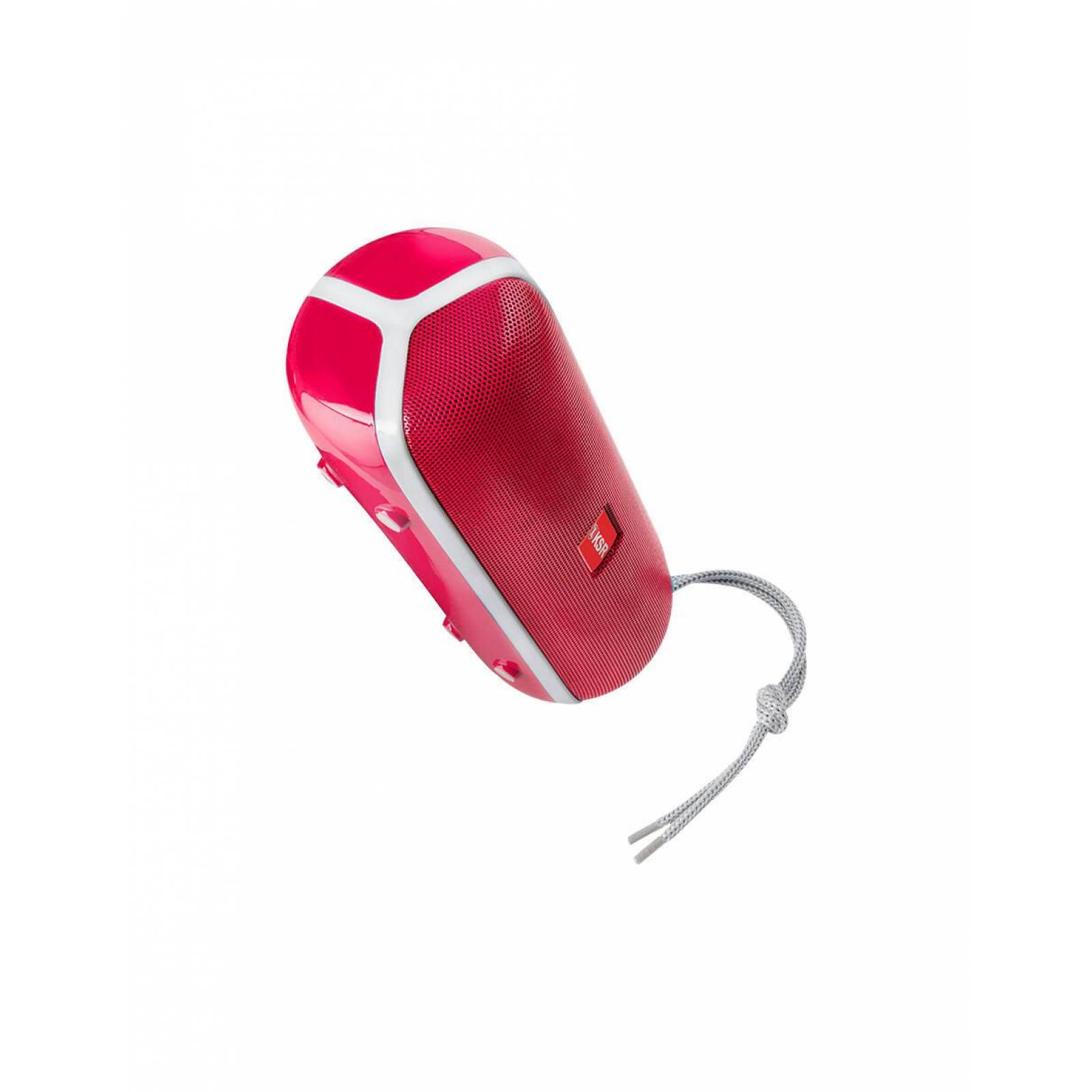 Bocina recargable Kaiser con KSR-Link y Bluetooth KSW-3001 Rojo