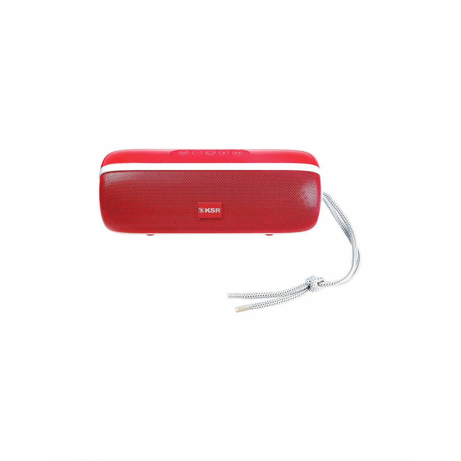 Bocina recargable Kaiser con KSR-Link y Bluetooth KSW-3001 Rojo