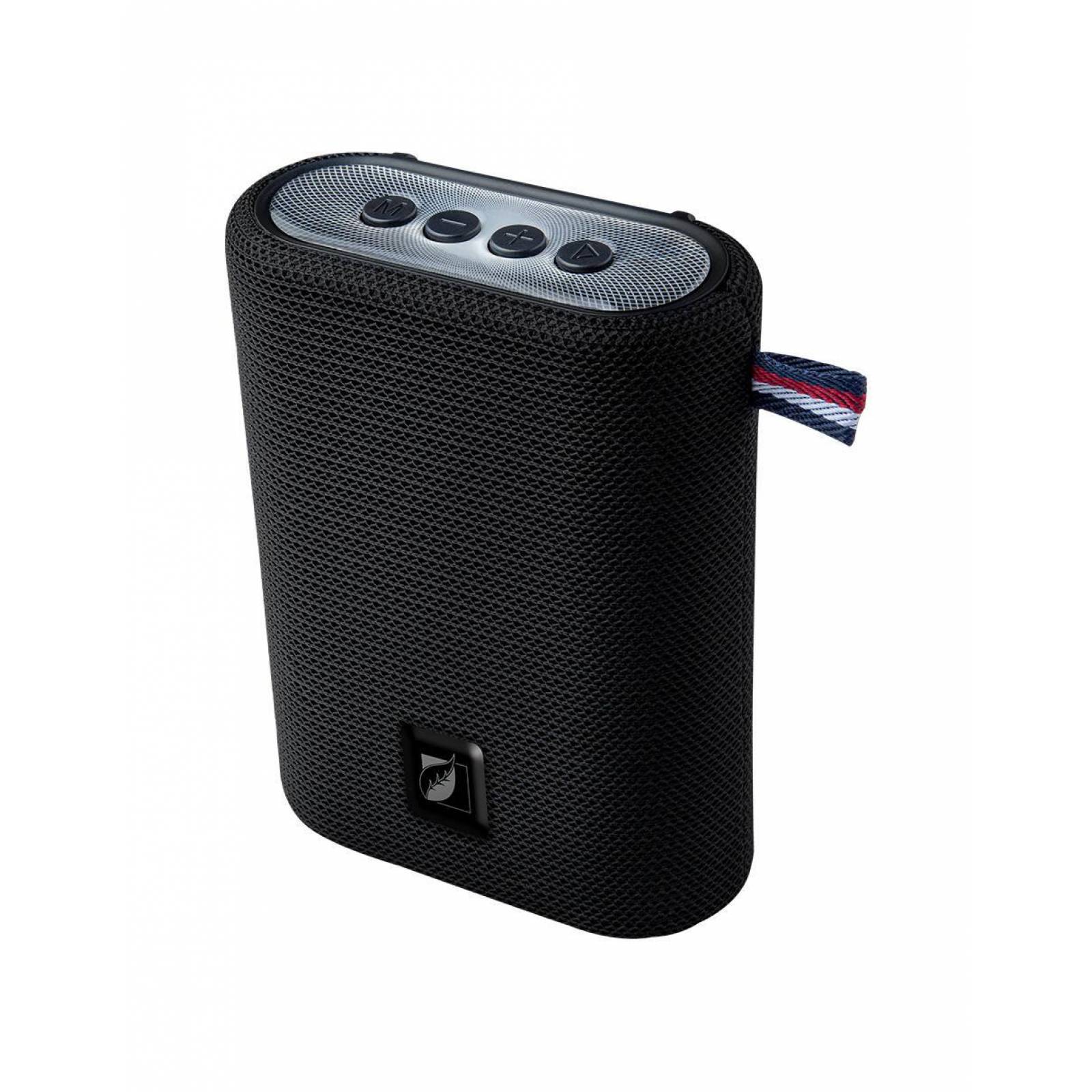 Bocina recargable Green Leaf con Bluetooth y KSR-Link Negro