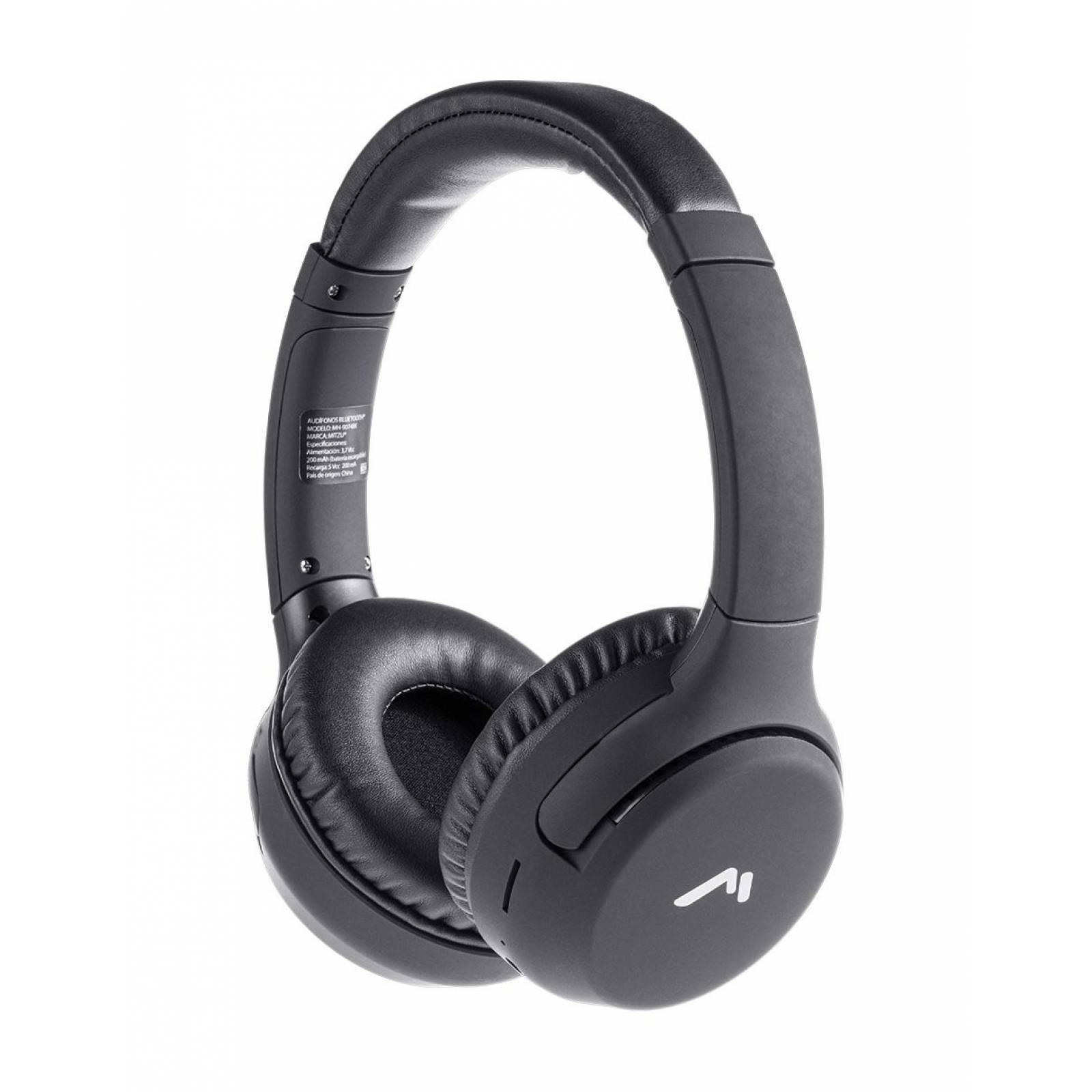 Audífonos manos libres con bluetooth Mitzu Negro