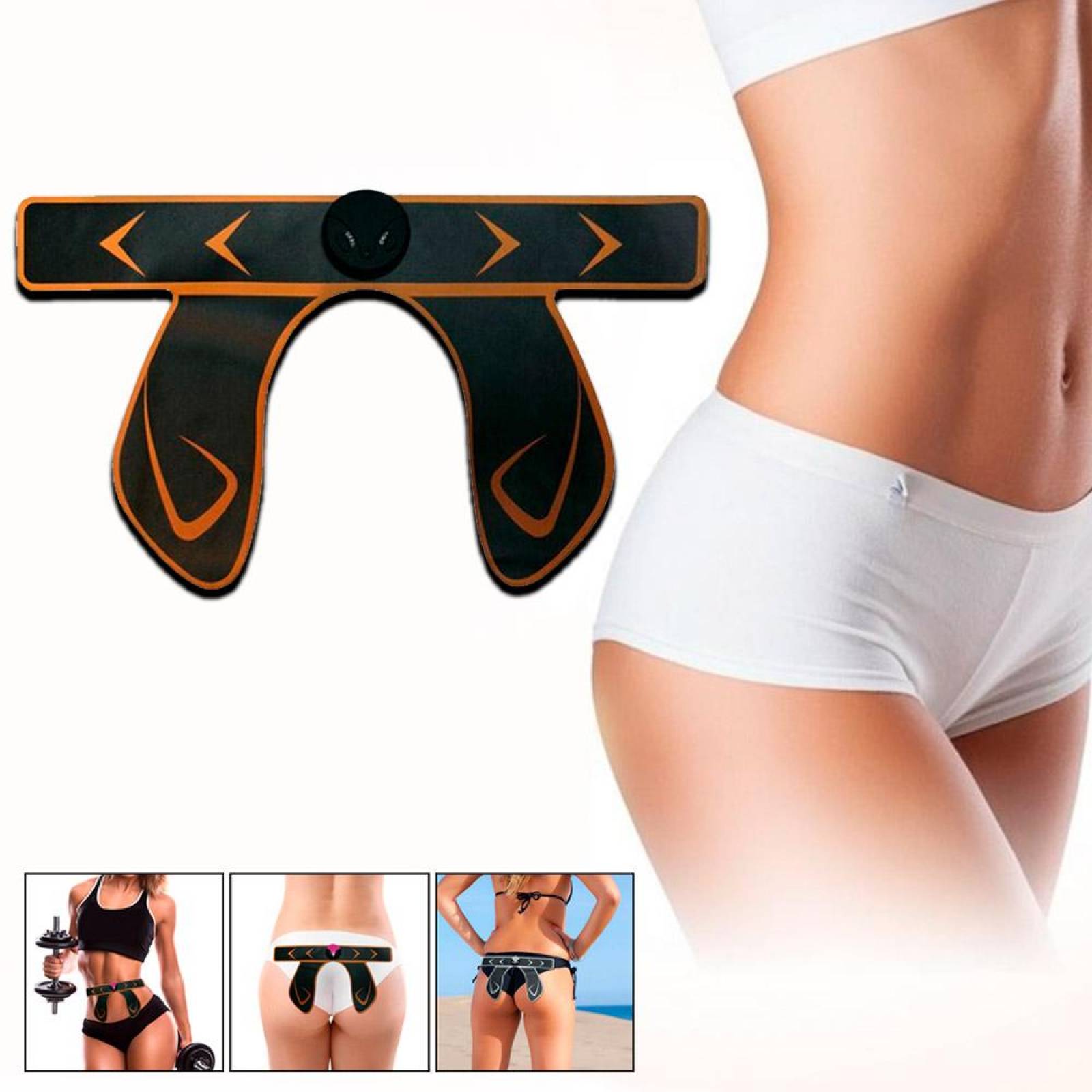 Electro Estimulador Tonificador Gluteos Cintura Piernas Ems 