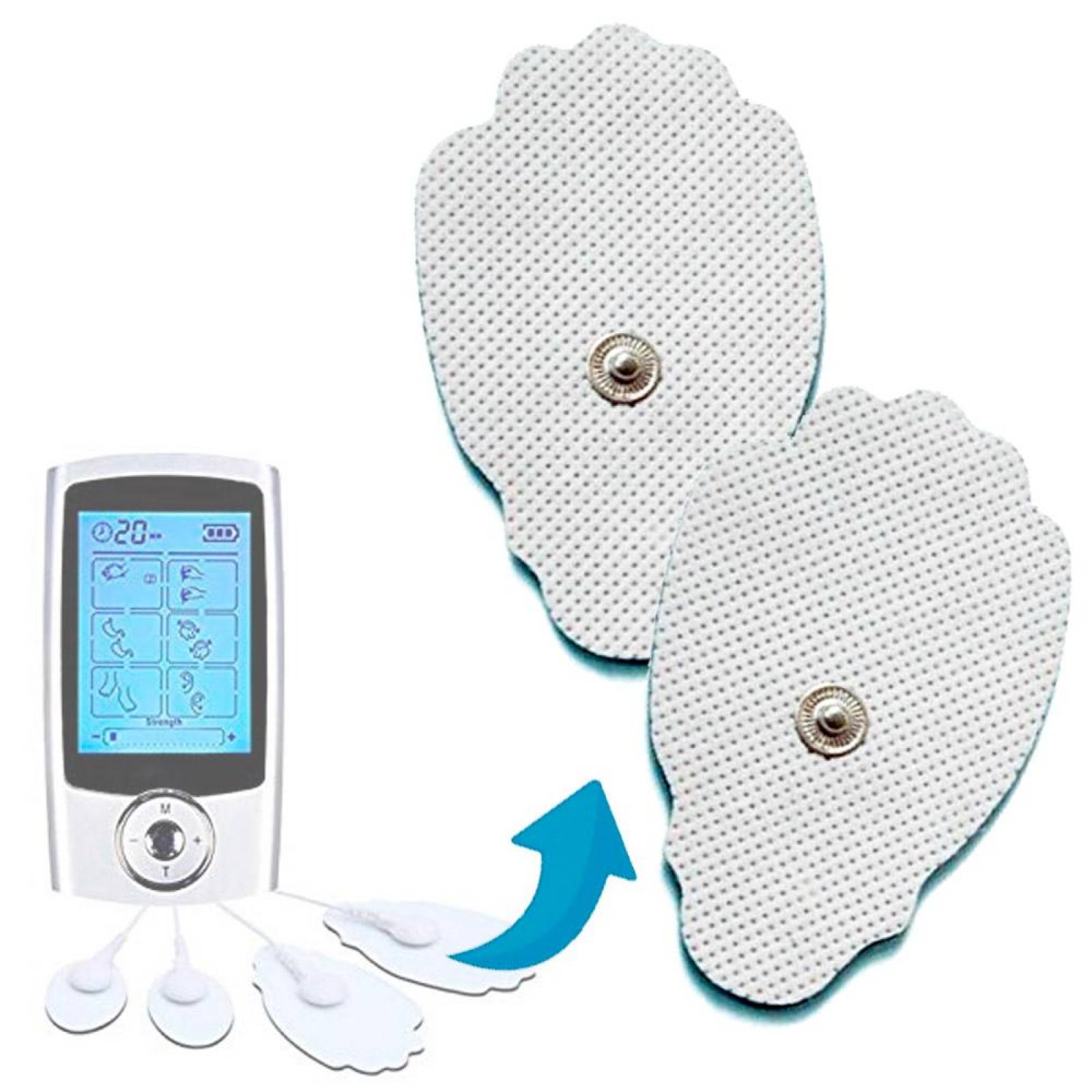 Electro Estimulador Muscular 06 Vak Ems PRO Pad Abdominales CINTURA