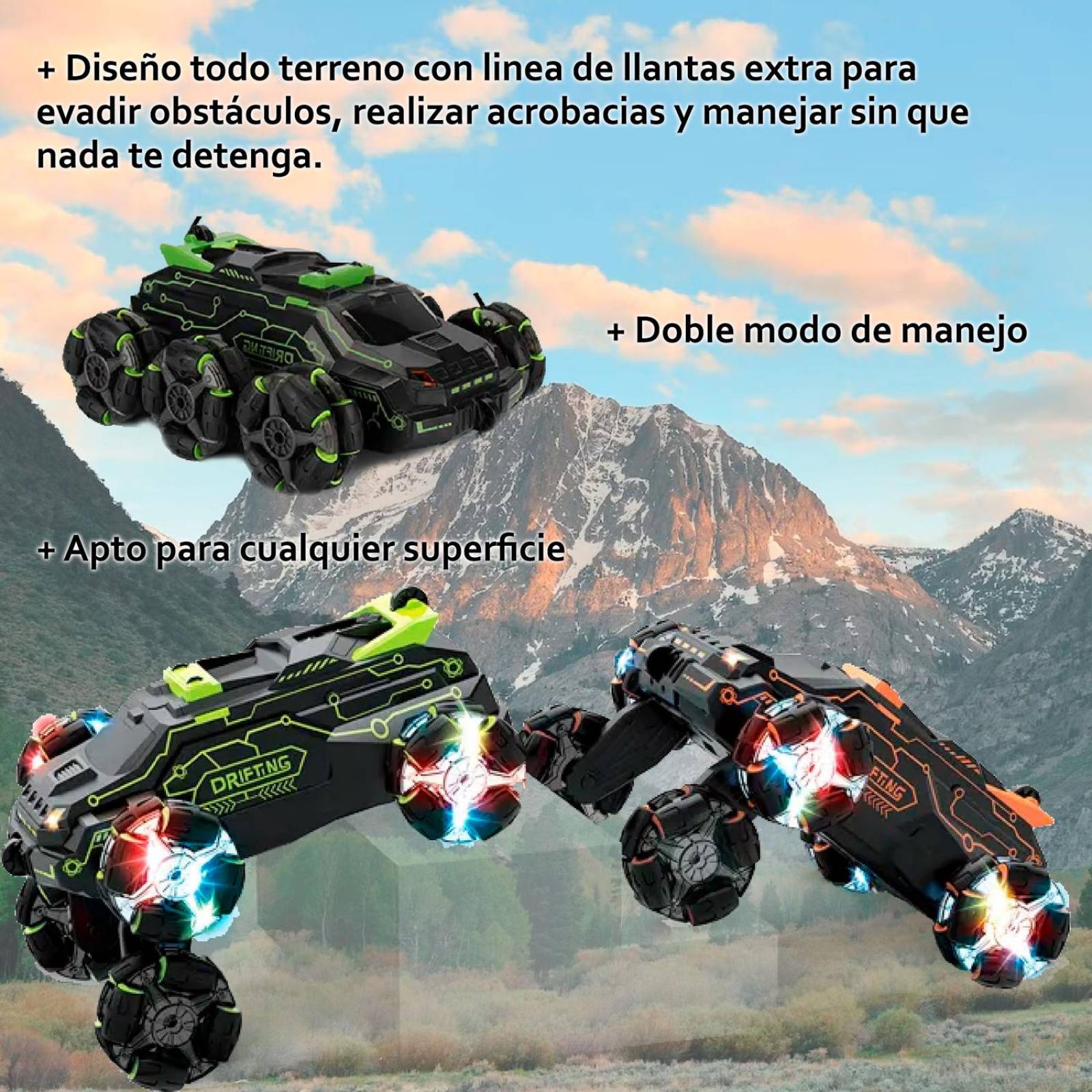 Auto rc drift best sale adicional control a mano