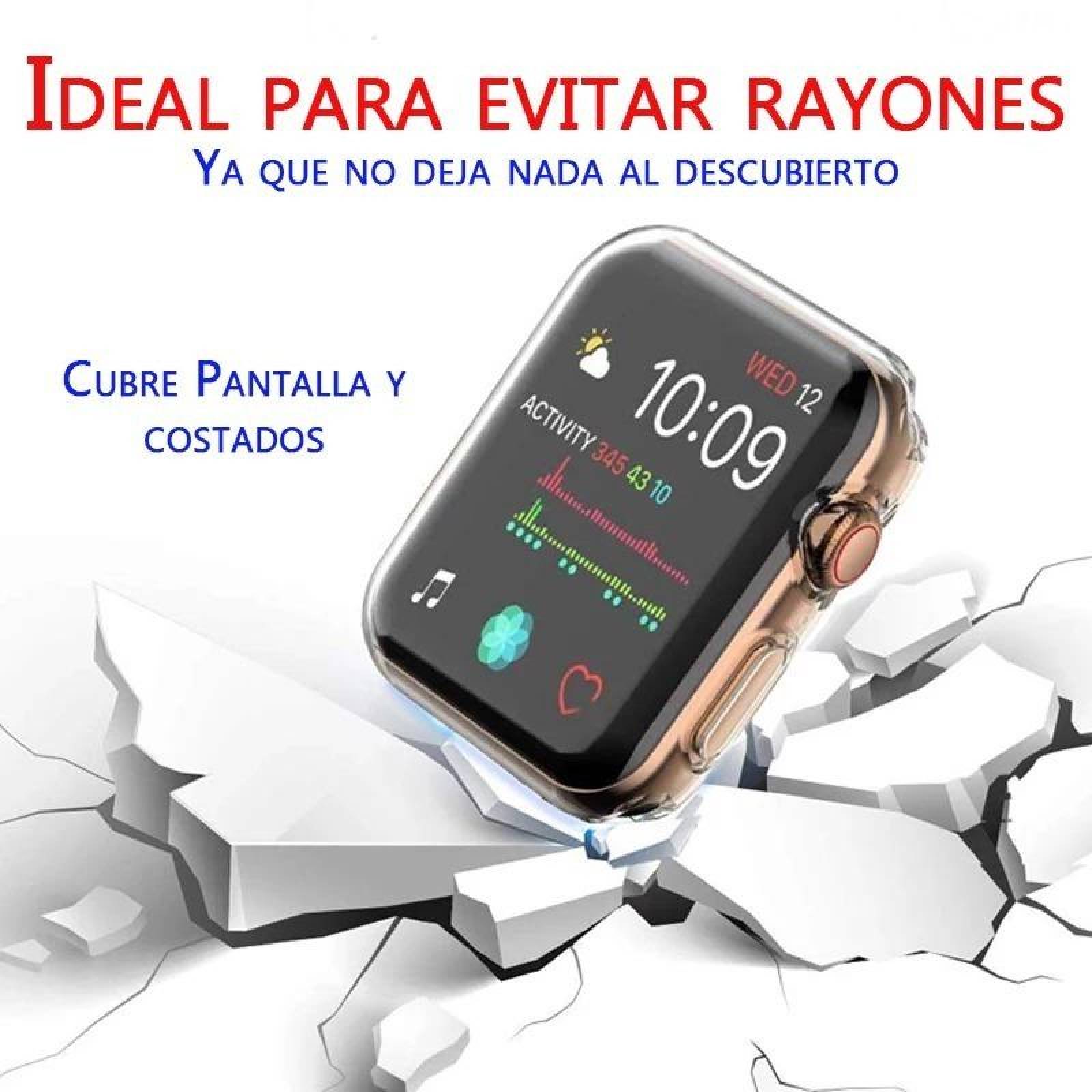 Funda Protector Apple Watch Series 1 2 3 4 Transparente 