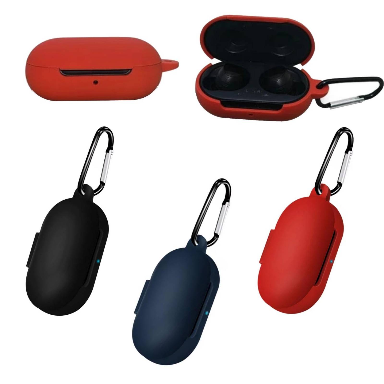 Funda Protectora Para Samsung Galaxy Buds y Galaxy Buds Plus Gadget Collection Mx Rojo