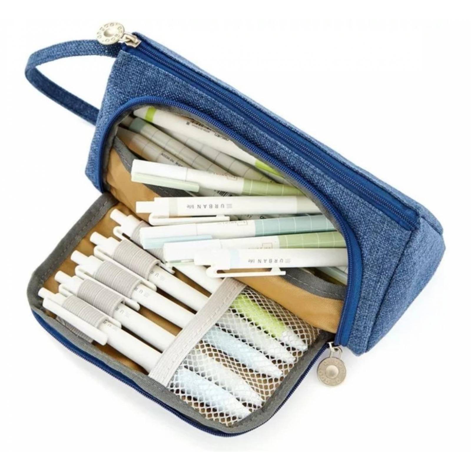 Lapicera Cosmetiquera Organizadora Gadget Collection Mx Azul marino