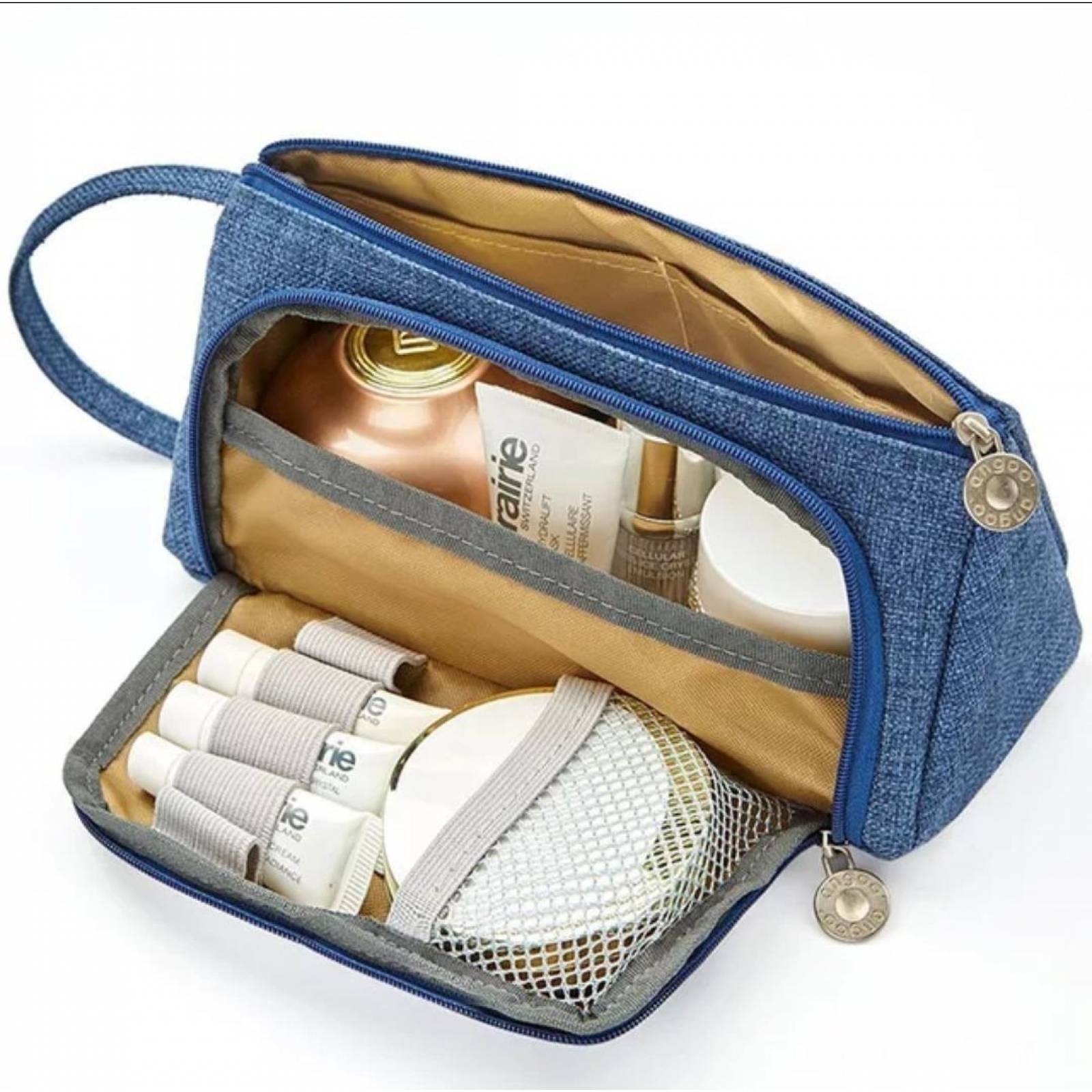 Lapicera Cosmetiquera Organizadora Gadget Collection Mx Azul marino