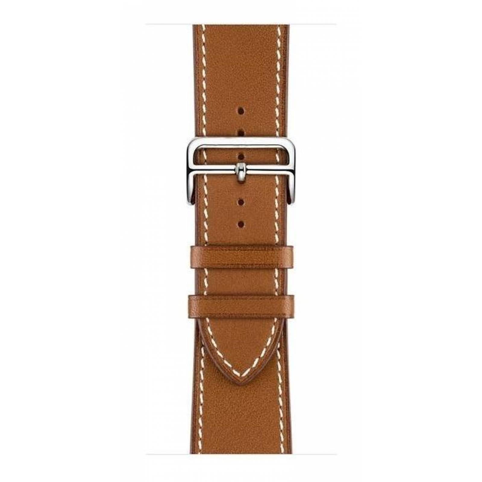 Correa De Piel Con Broche Desplegable Para Apple Watch