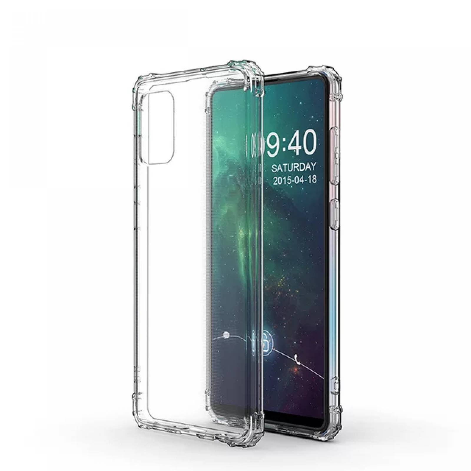 Funda Transparente Antishock para Samsung A71