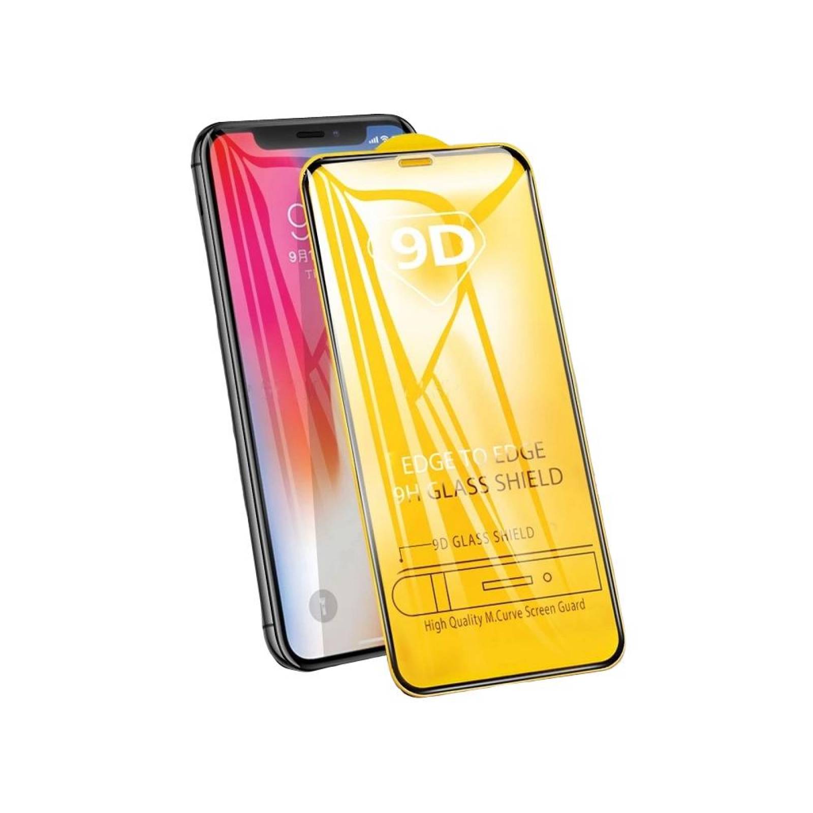 Mica Cristal Templado 9d Para Iphone 11 Pro Iphone Xs Y Iphone X