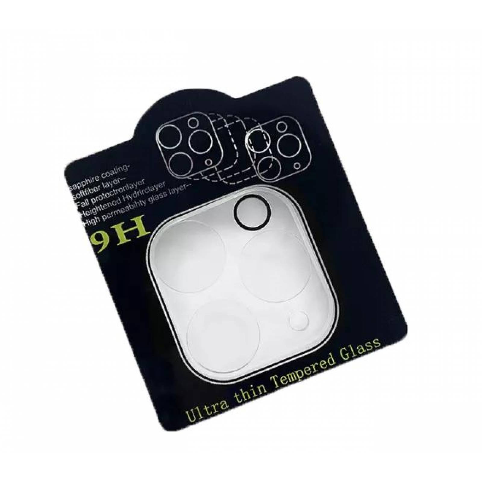 Mica cristal Templado Camara  de iPhone 11 Pro y 11 Pro Max