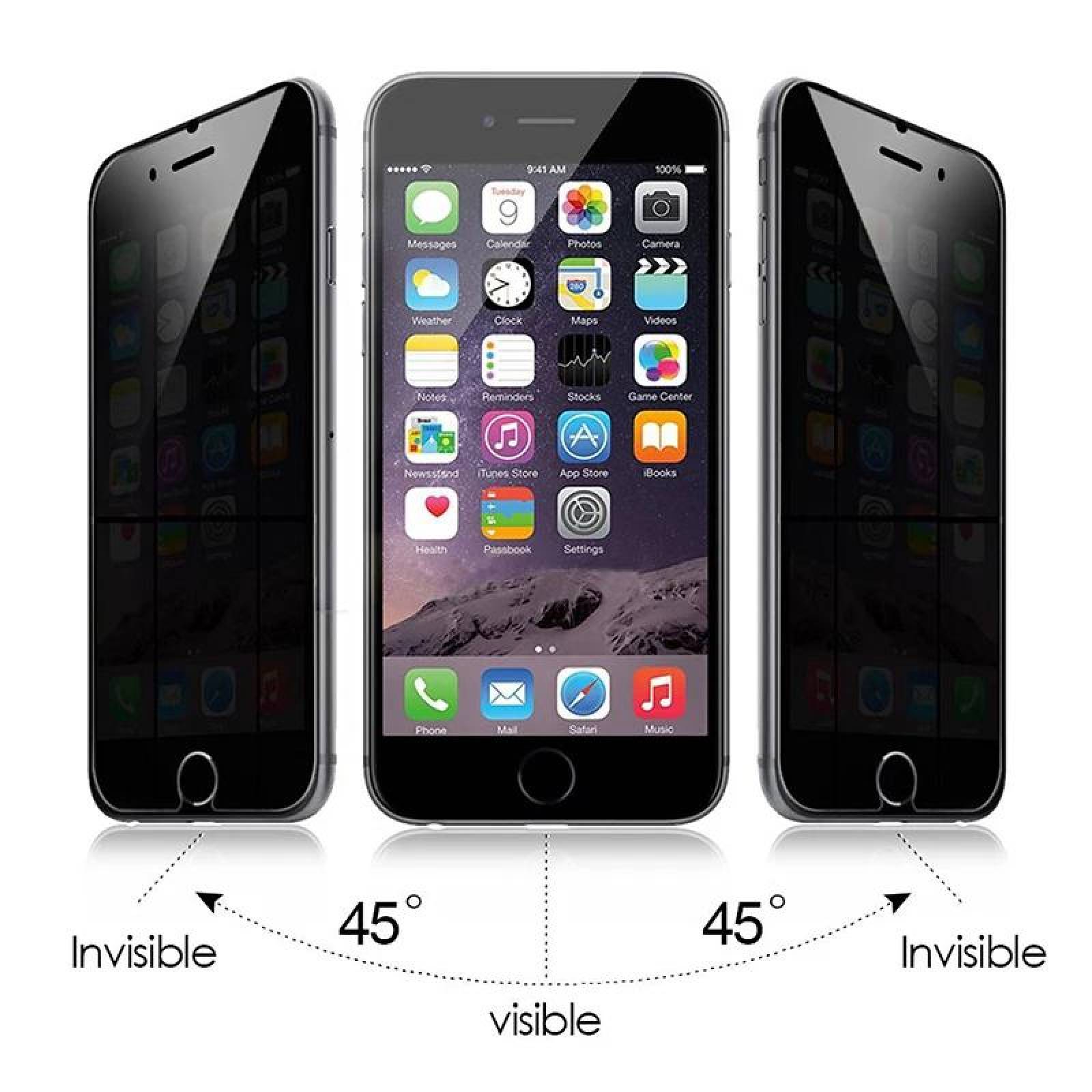 Mica de Cristal Templado de Privacidad para iPhone SE 2020 iPhone 8 y 7 