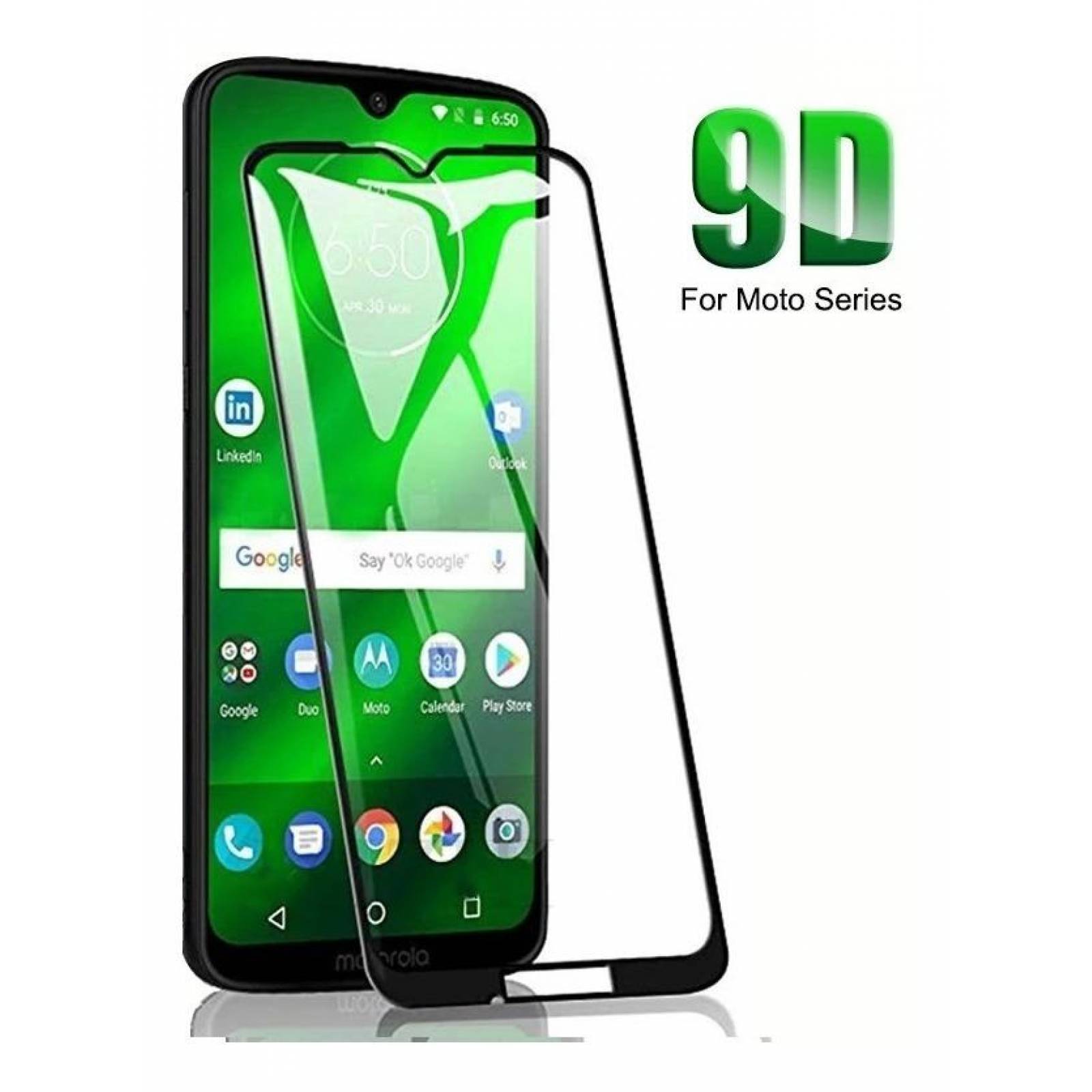Mica De Cristal Templado Para Motorola Moto G7