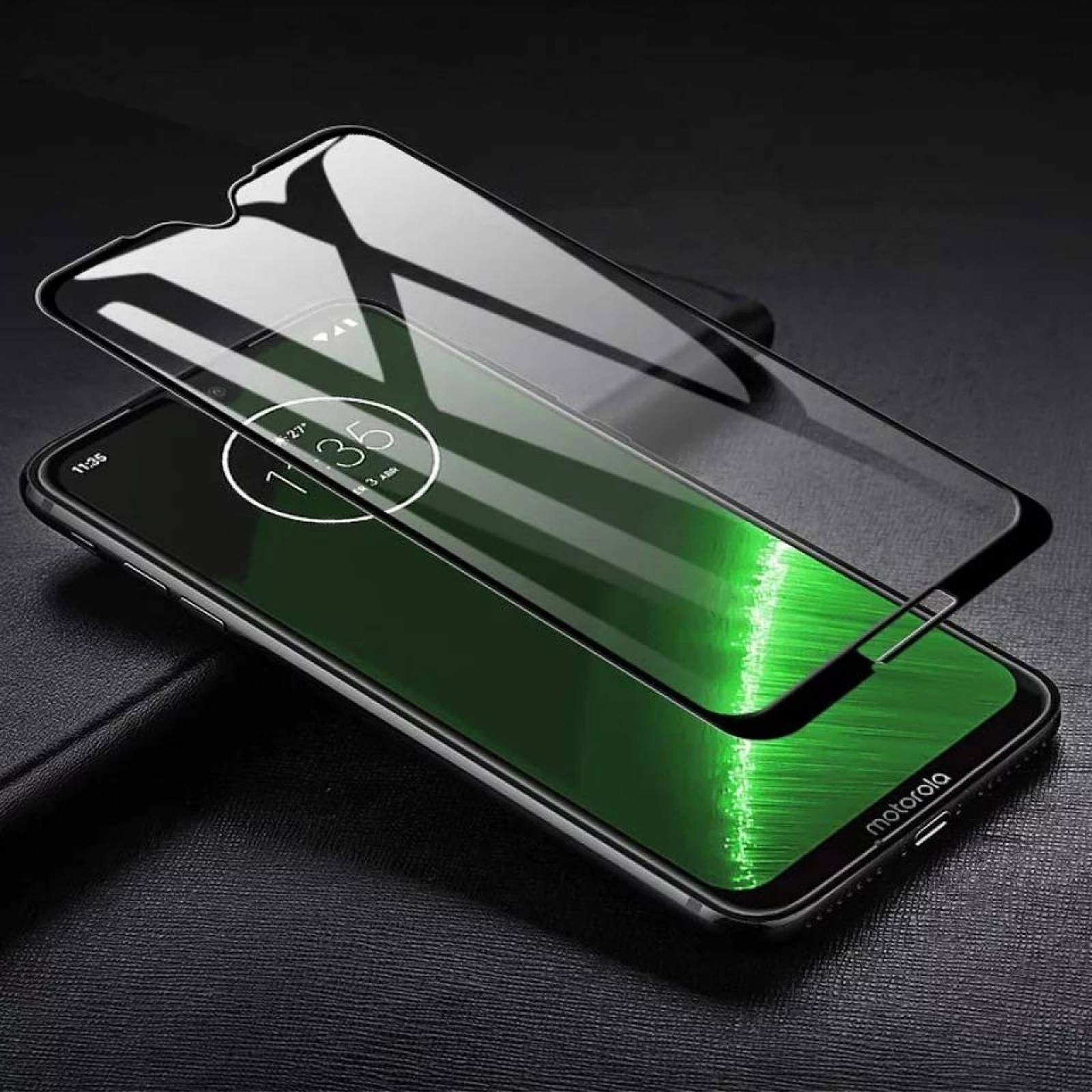 Mica De Cristal Templado Para Motorola Moto G7