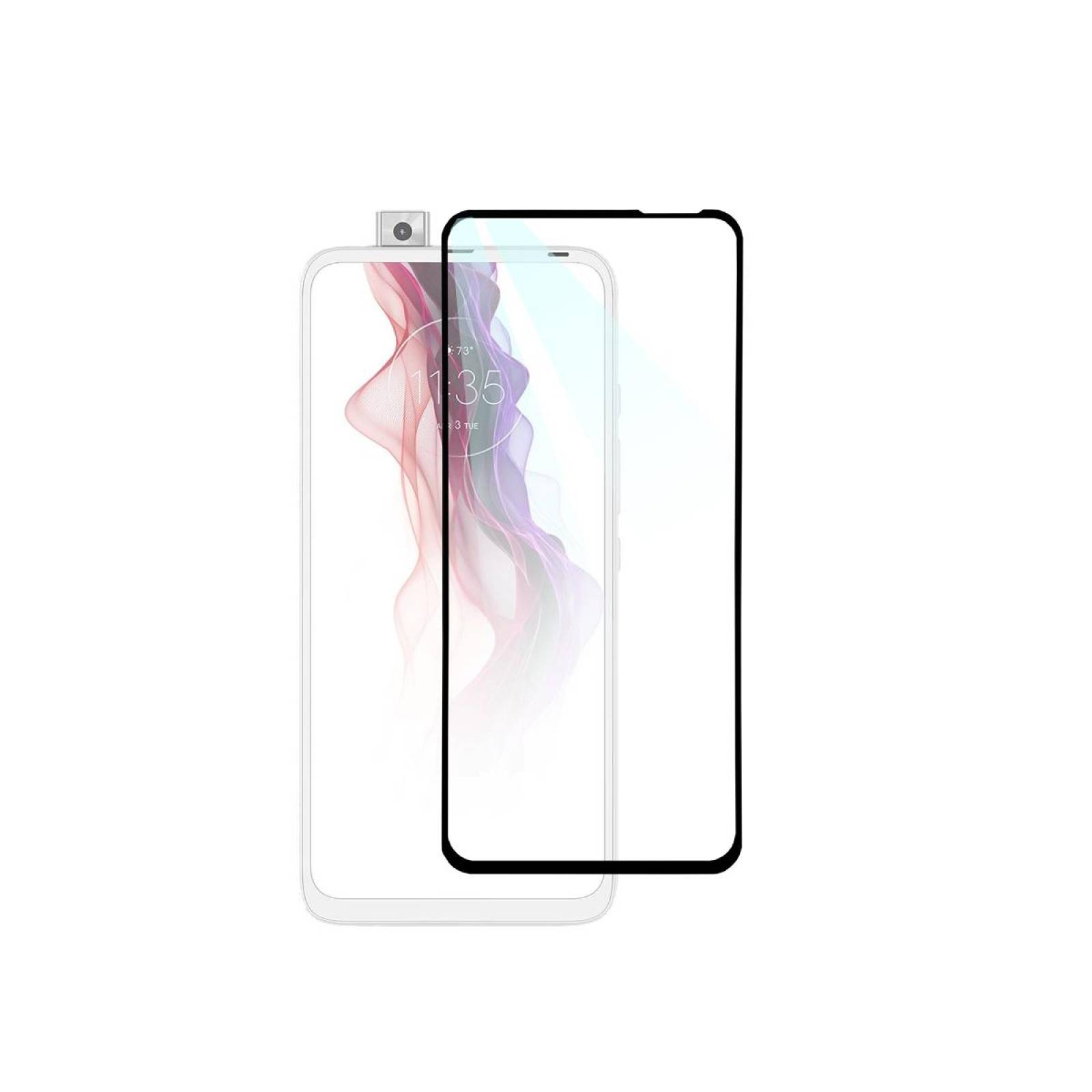 Mica de Cristal Templado 9D para Motorola One One Fusion +