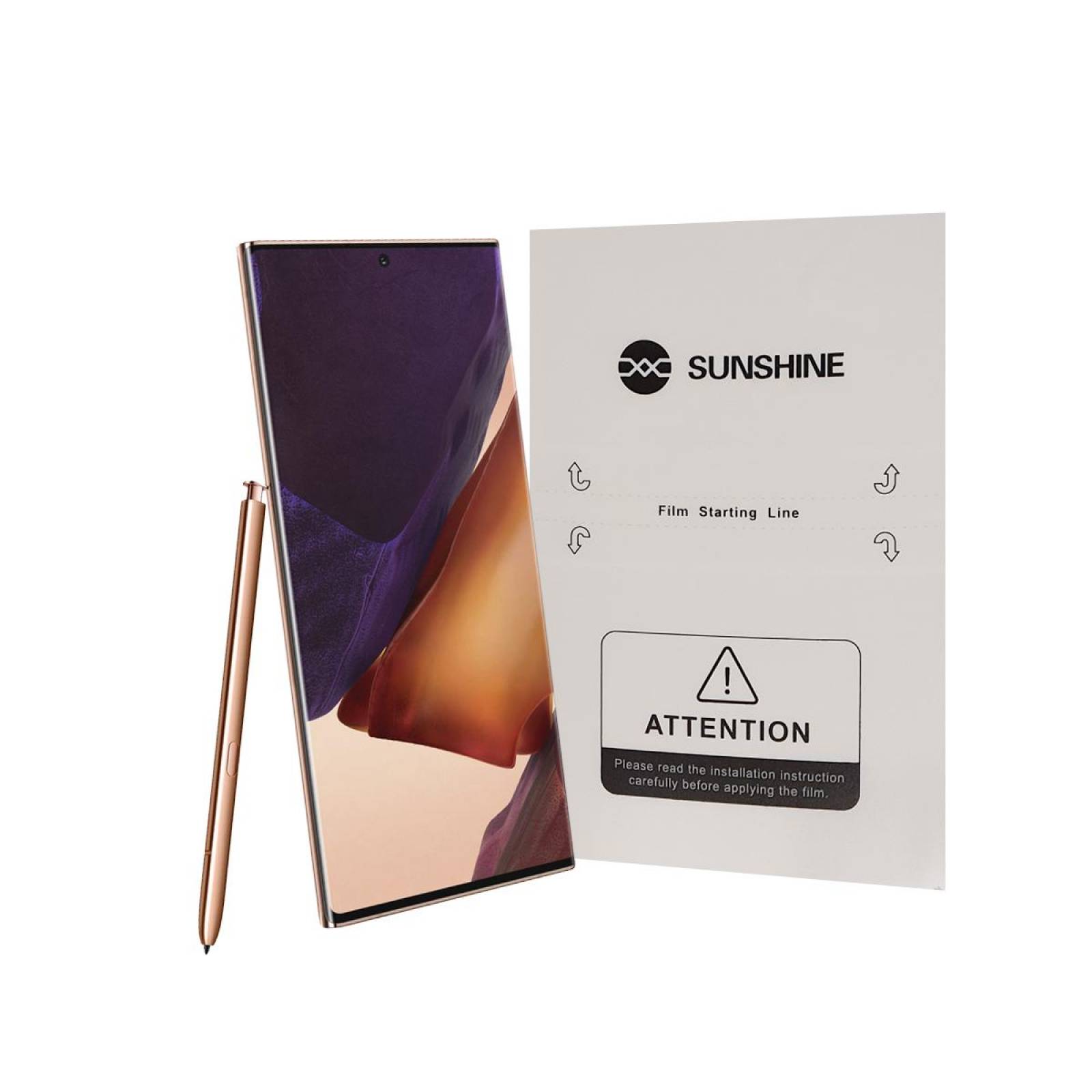 Mica de Nano Hidrogel Lee Huella Digital para Samsung Note 20 ultra