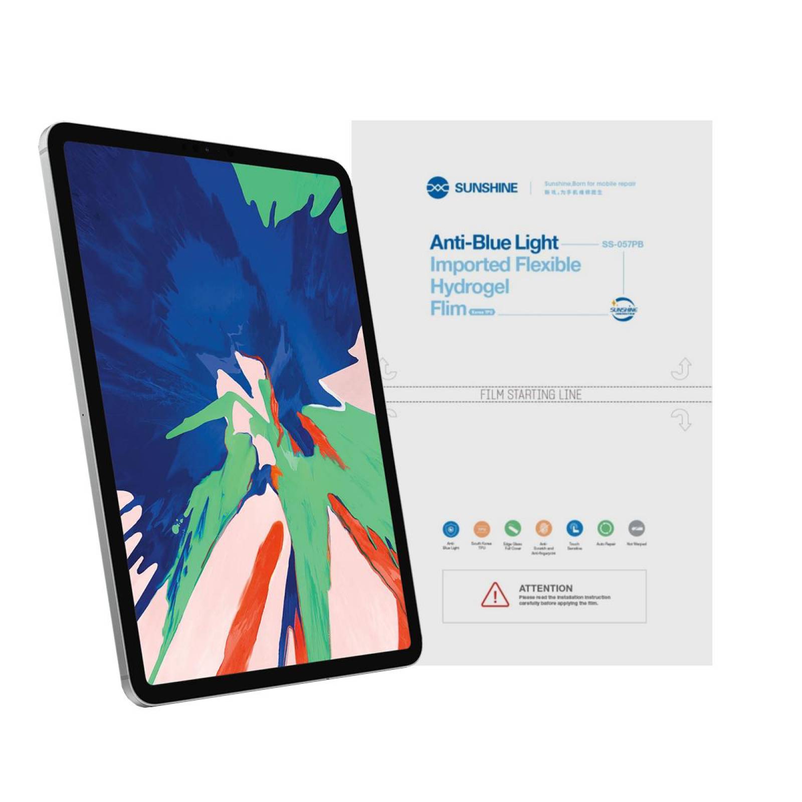 Mica Nano Hidrogel Anti Blue Ligth para iPad Pro 11 (2020)