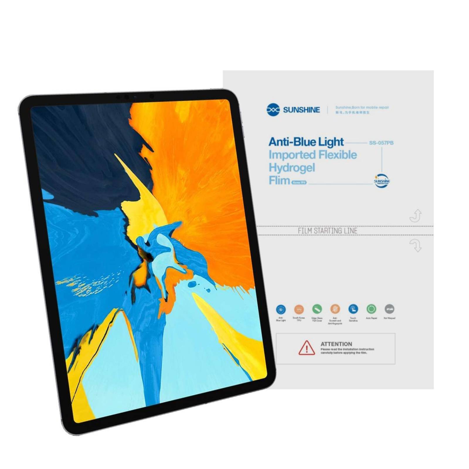 Mica Nano Hidrogel Anti Blue Ligth para iPad Pro 11 (2018)