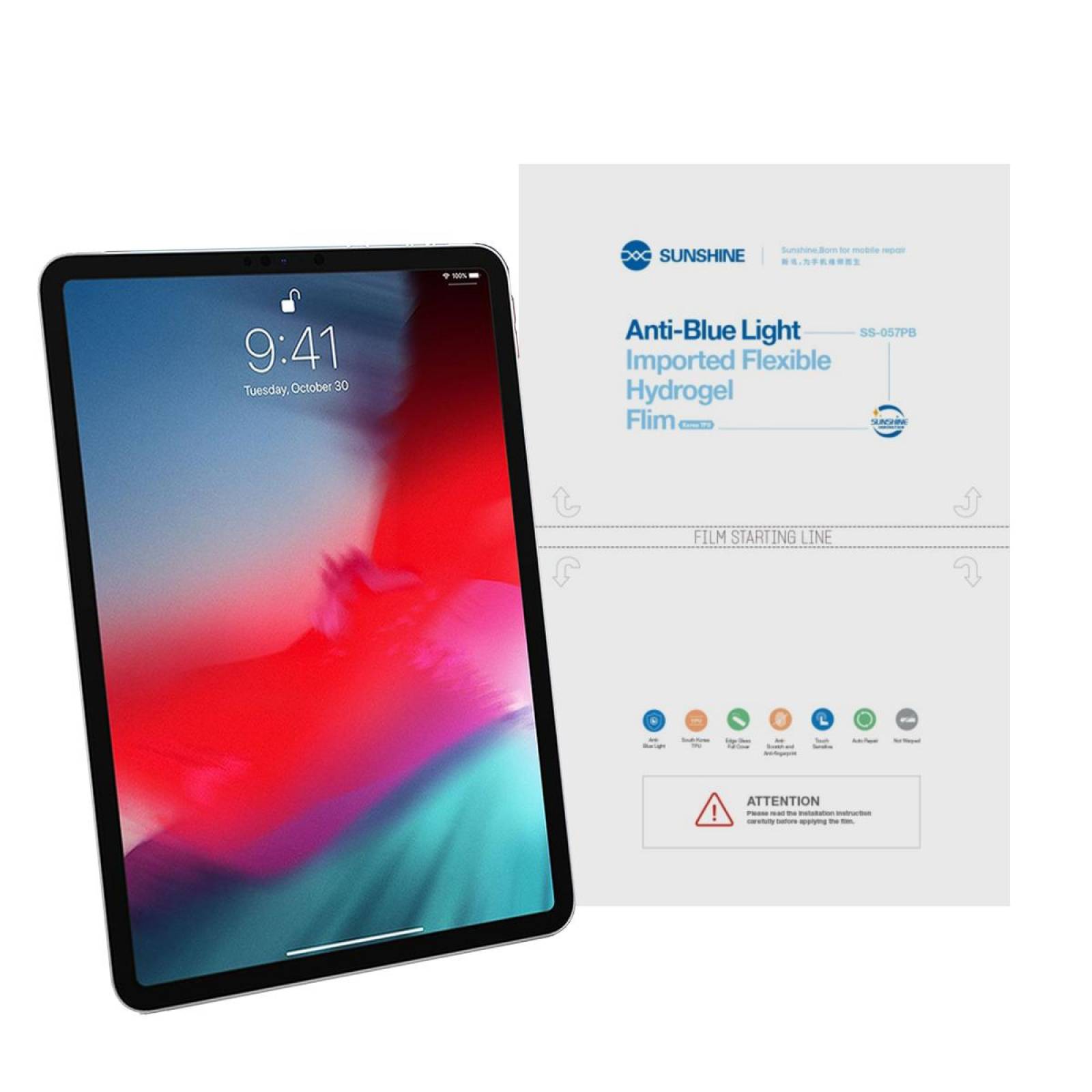 Mica Nano Hidrogel Anti Blue Ligth para iPad Pro 10.5