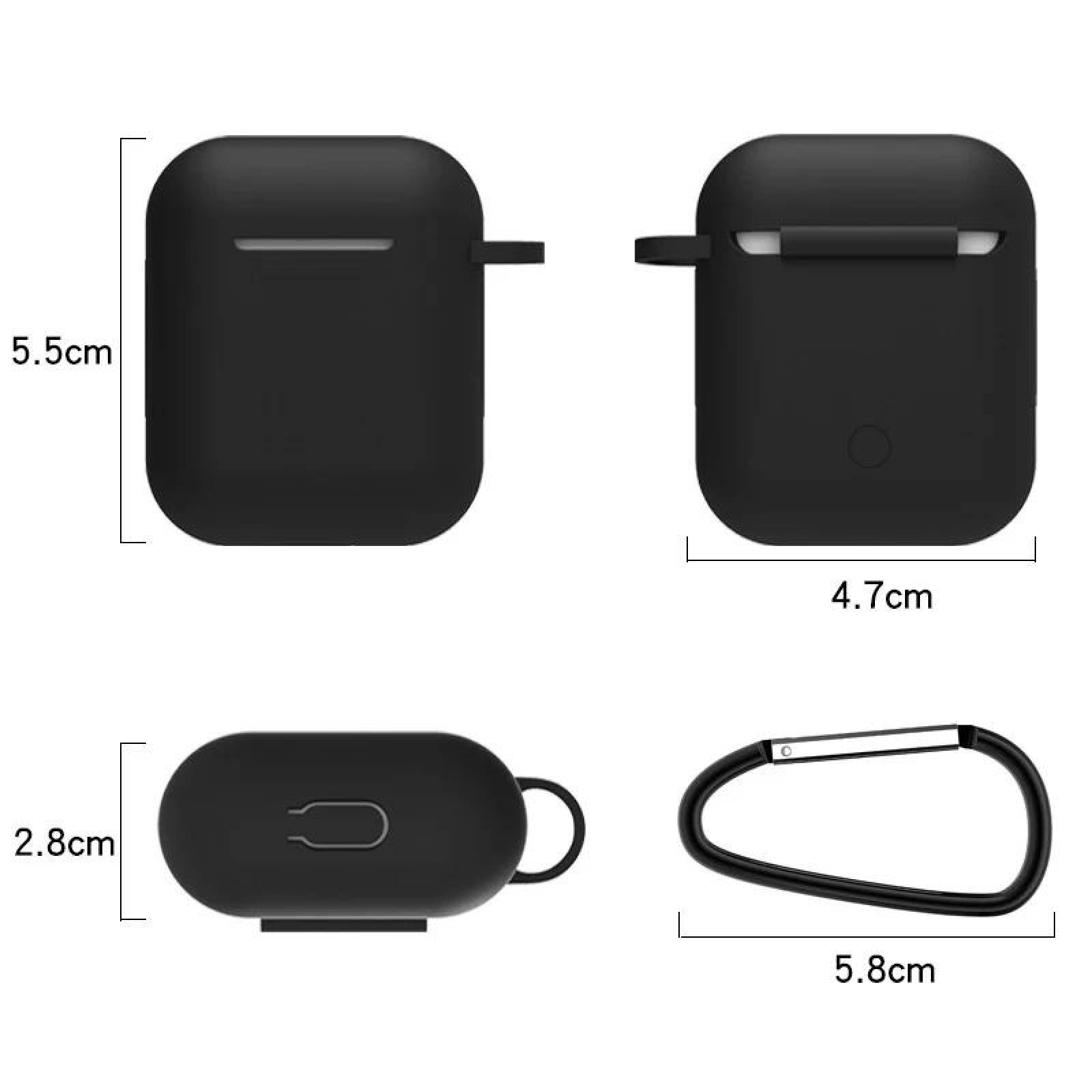 Funda y kit de accesorios 9 en 1 para Airpods 2 o 1 