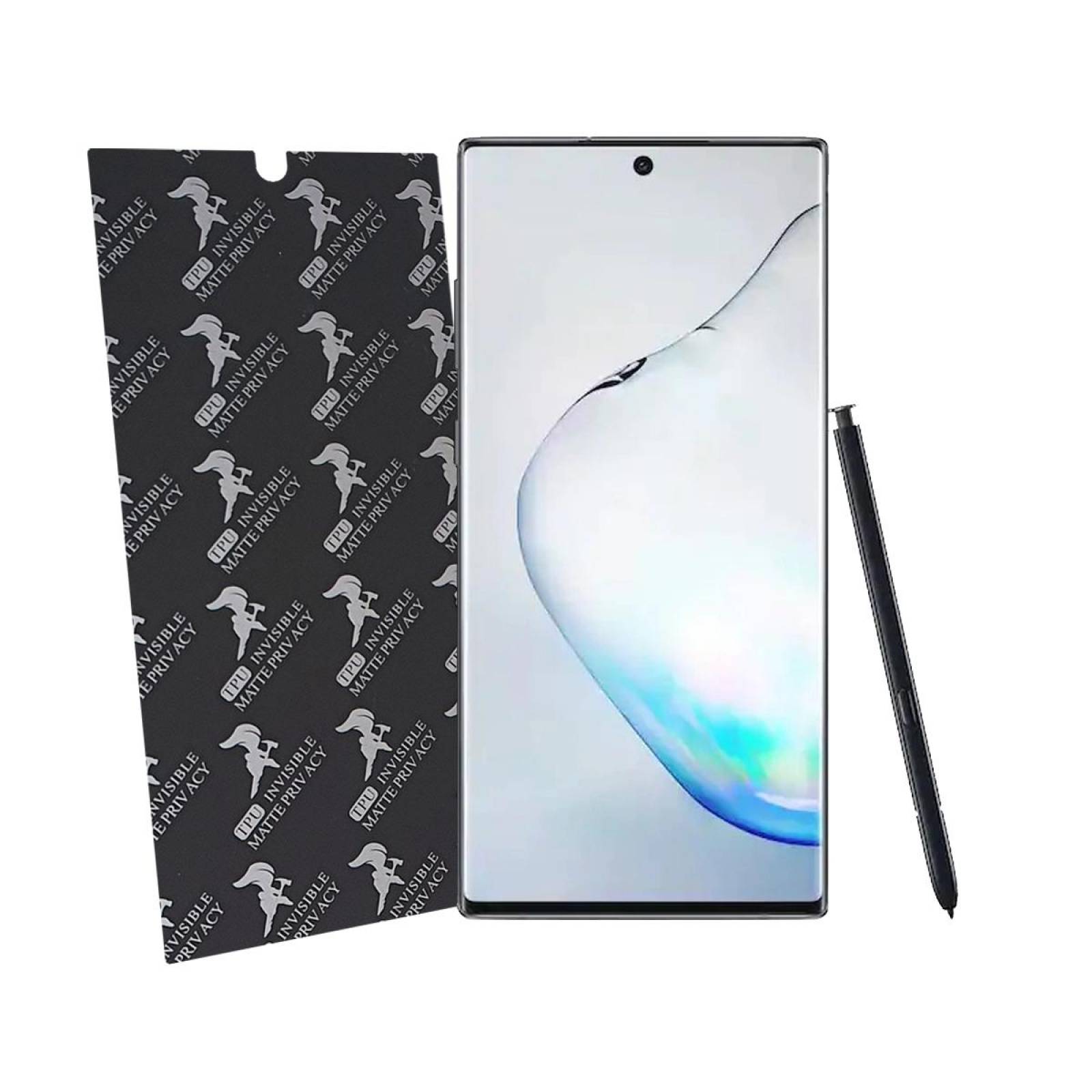 Mica de Hidrogel Mate de Privacidad Compatible con Samsung NOTE 10 PLUS