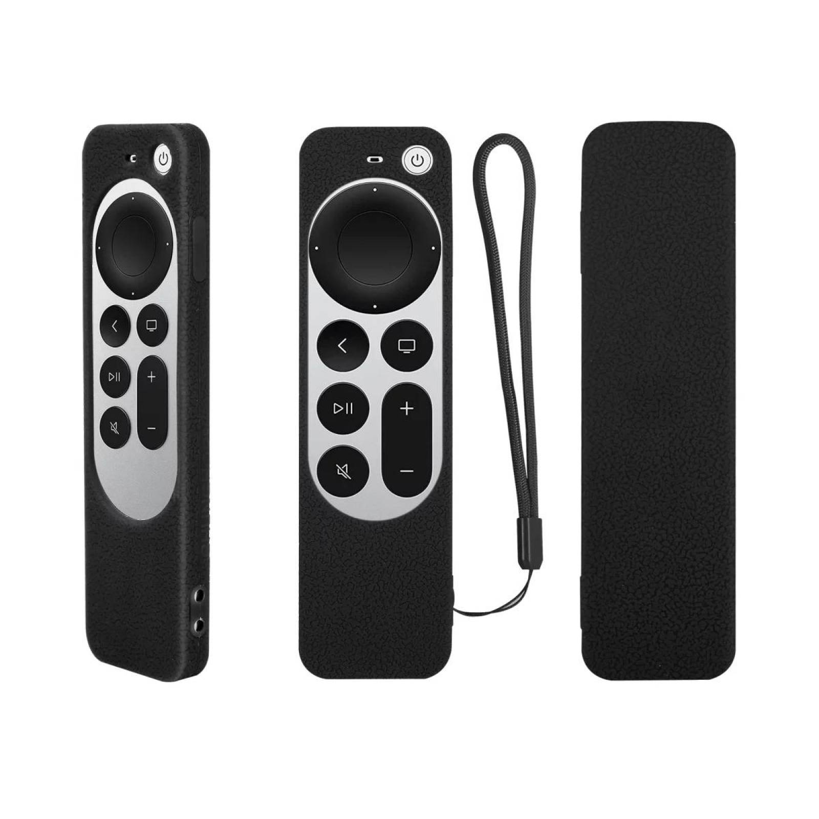 Funda para control Siri Remote 2 Gen 2021 de Apple Tv 4k Negro