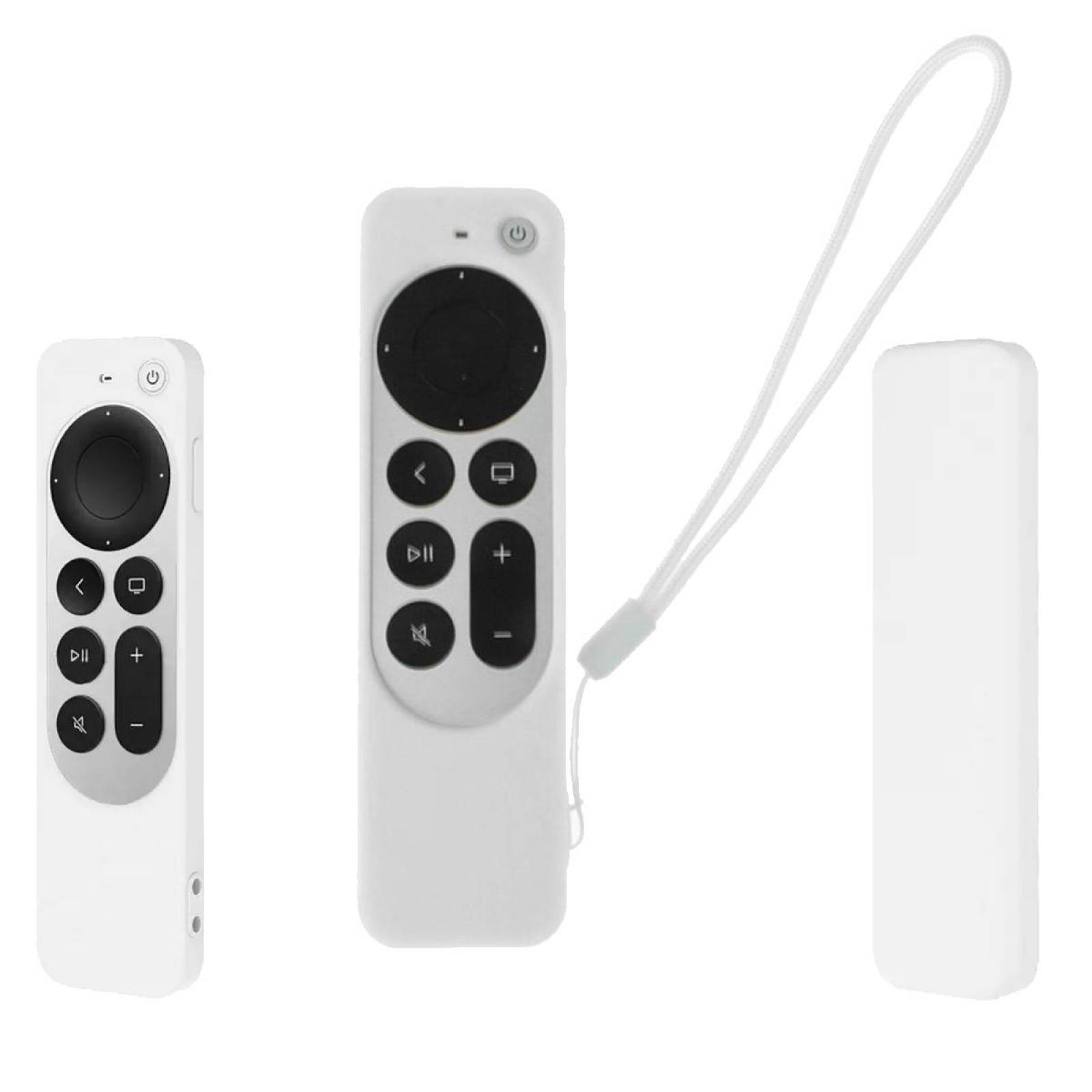 Funda para control Siri Remote 2 Gen 2021 de Apple Tv 4k Blanco