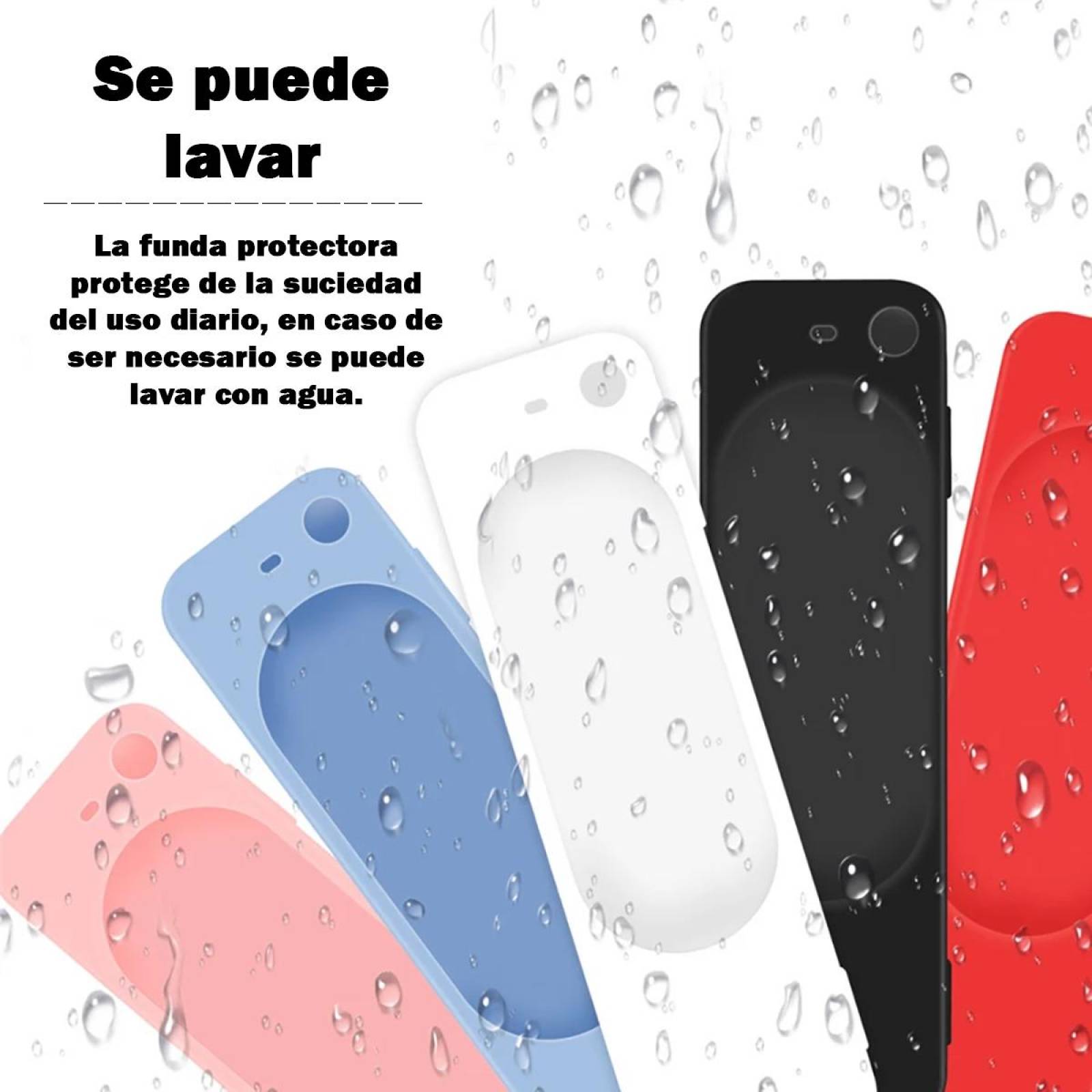 Funda para control Siri Remote 2 Gen 2021 de Apple Tv 4k Blanco