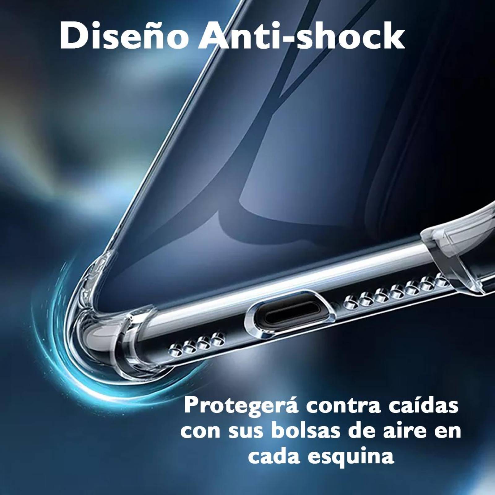 Funda Transparente Acrigel compatible con iPhone 13