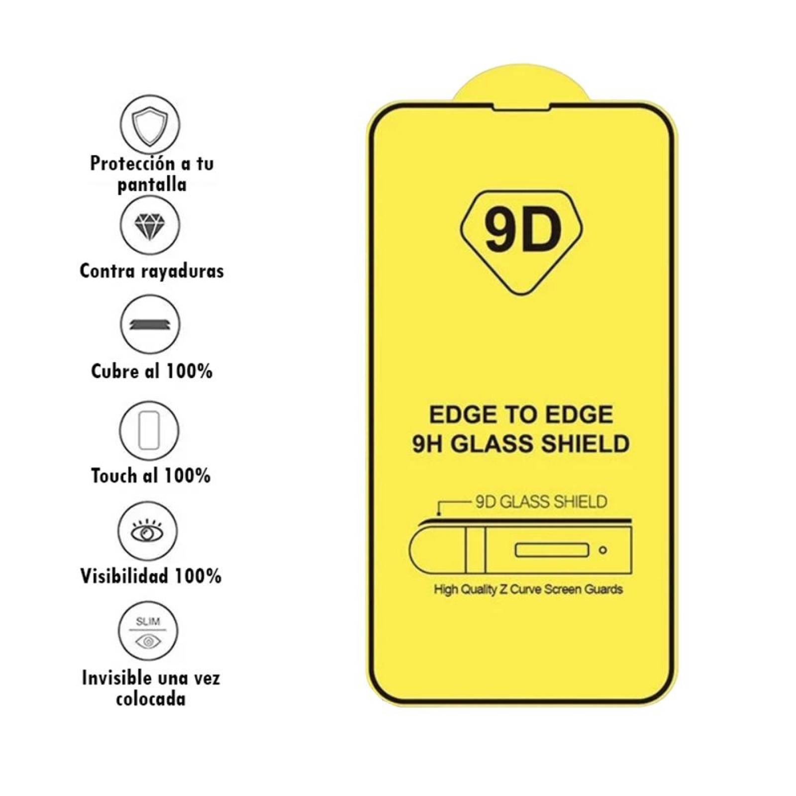 Mica Cristal Templado 9d 9h Para iPhone 13 13 Pro Max o Mini 